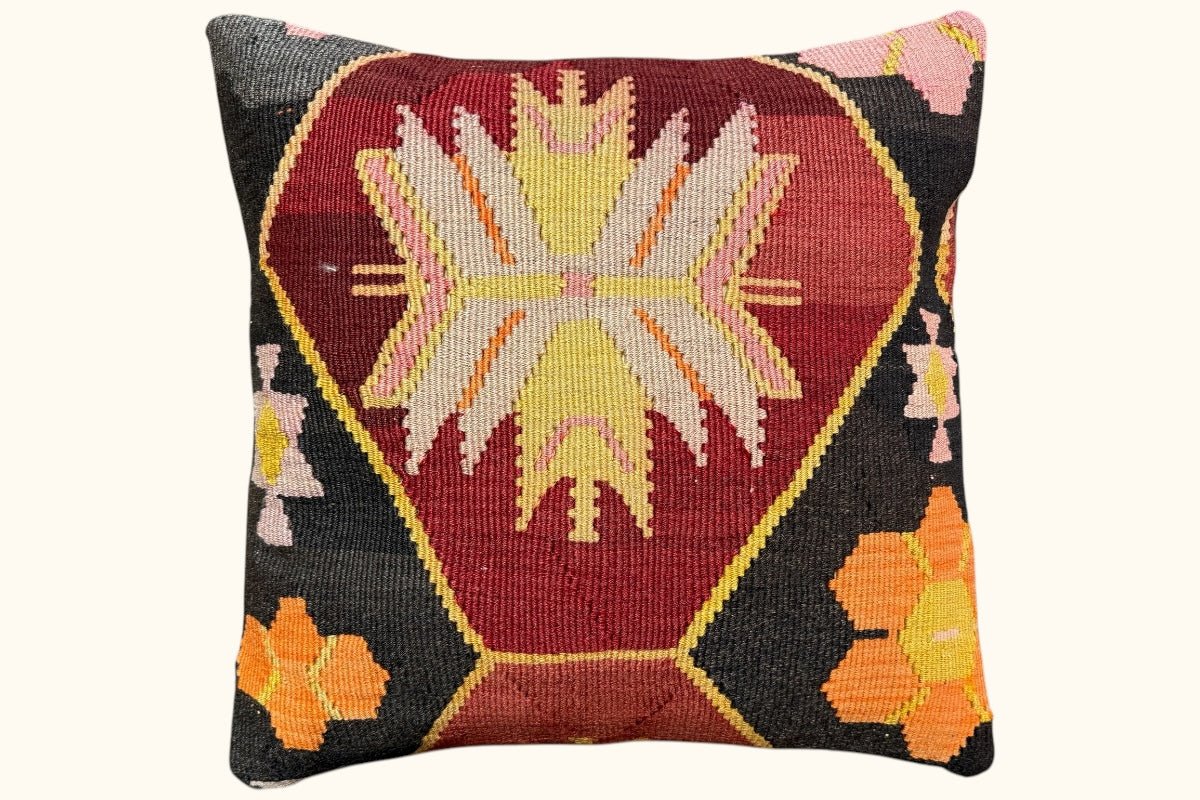 Kelim Kissen Kenan 50x50cm - Wild Heart Free Soul