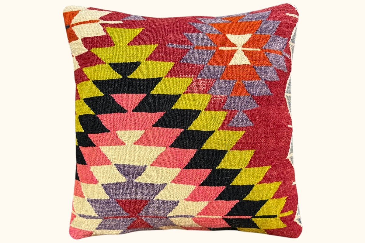 Kelim Kissen Kerim 50x50cm - Wild Heart Free Soul