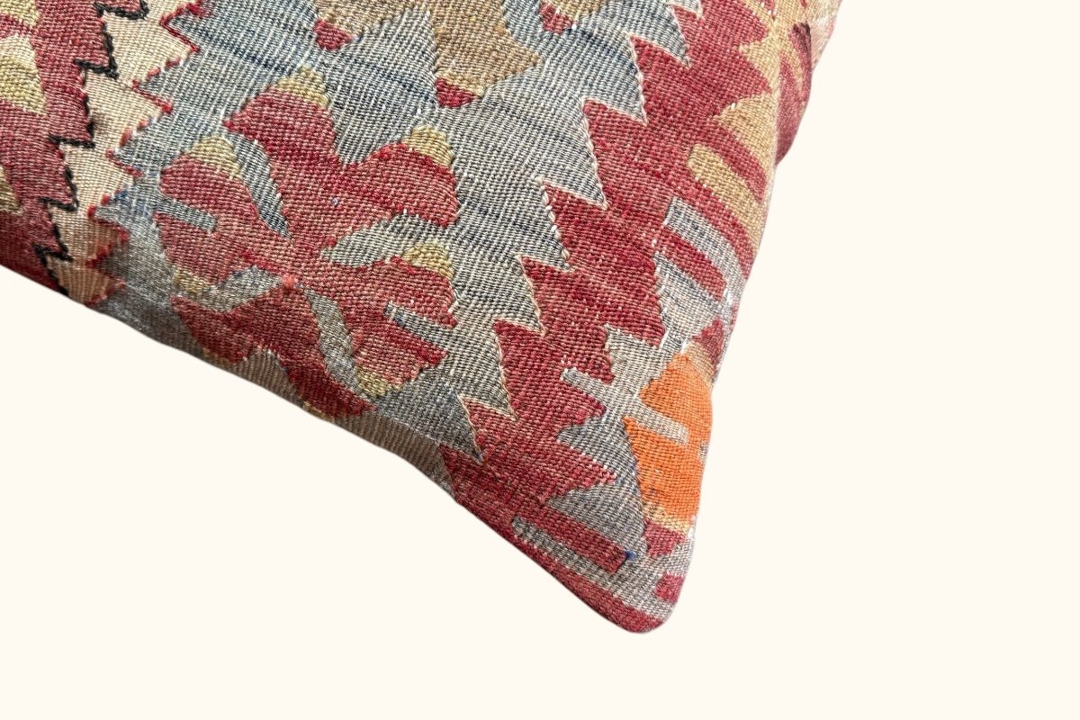 Kelim Kissen Kerime 50x50cm - Wild Heart Free Soul