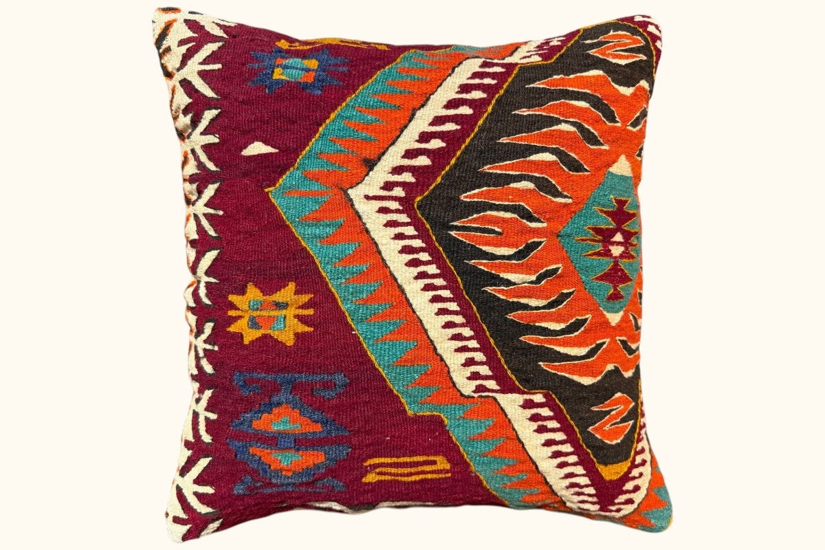 Kelim Kissen Kısmet 50x50cm - Wild Heart Free Soul