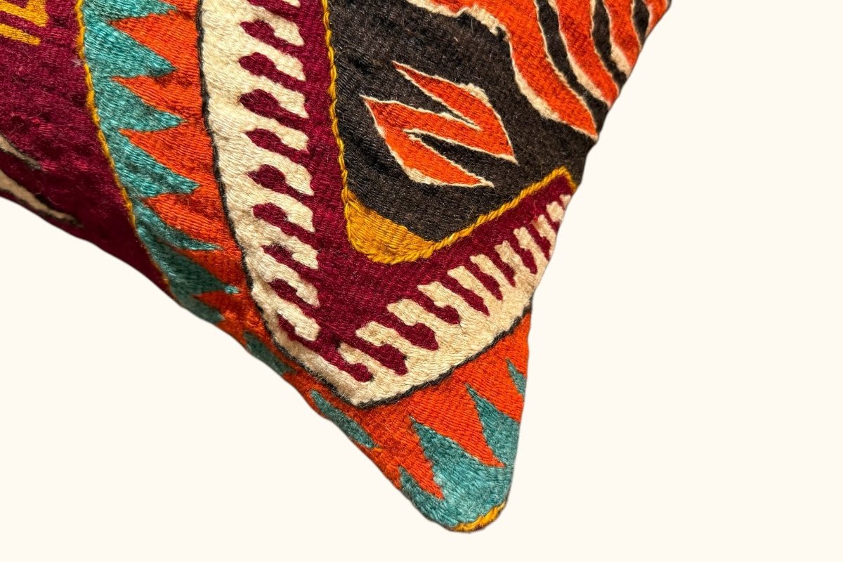 Kelim Kissen Kısmet 50x50cm - Wild Heart Free Soul