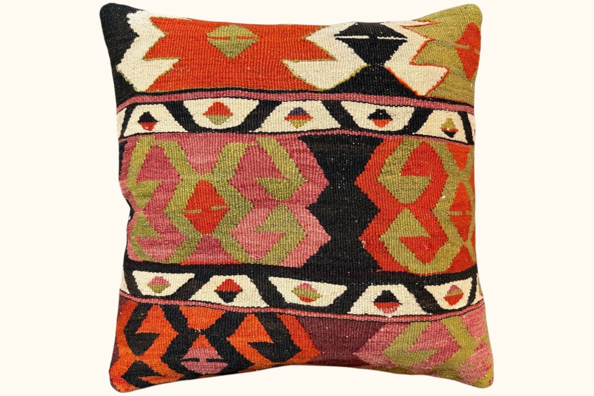Kelim Kissen Kübra 50x50cm - Wild Heart Free Soul