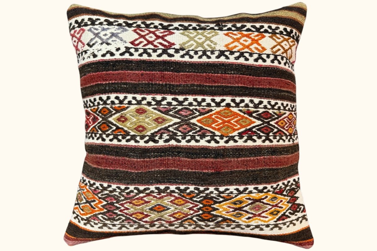 Kelim Kissen Kudret 50x50cm - Wild Heart Free Soul