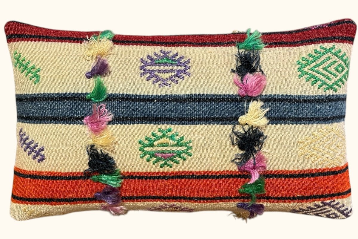 Kelim Kissen Makbule 50x30cm - Wild Heart Free Soul