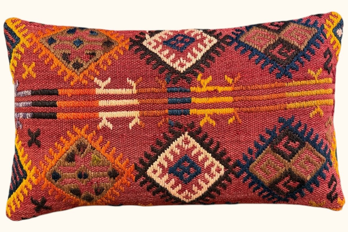 Kelim Kissen Masal 50x30cm - Wild Heart Free Soul