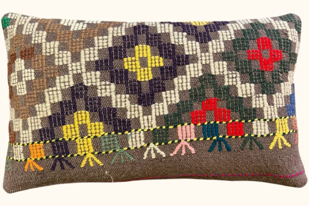 Kelim Kissen Mehmed 50x30cm - Wild Heart Free Soul