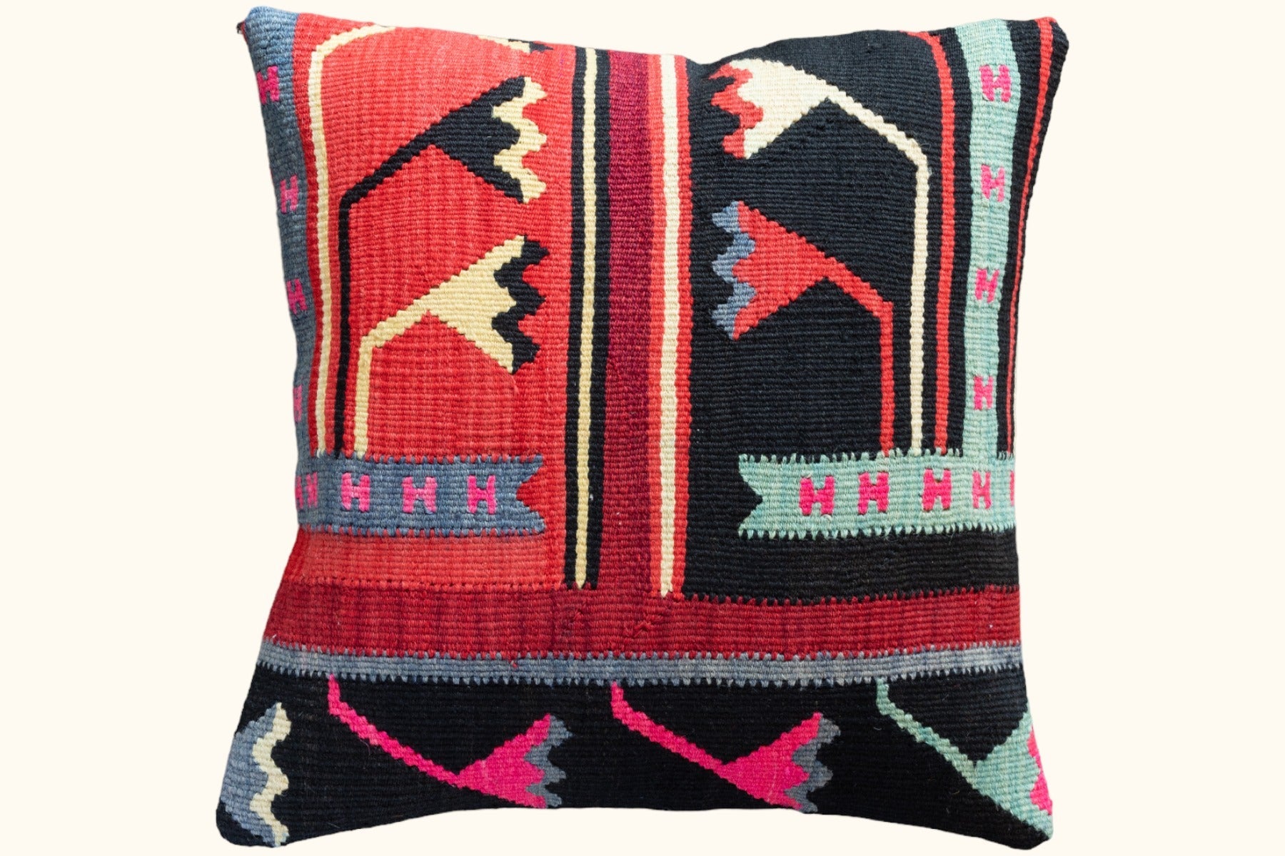 Kelim Kissen Vildan 50x50cm - Wild Heart Free Soul