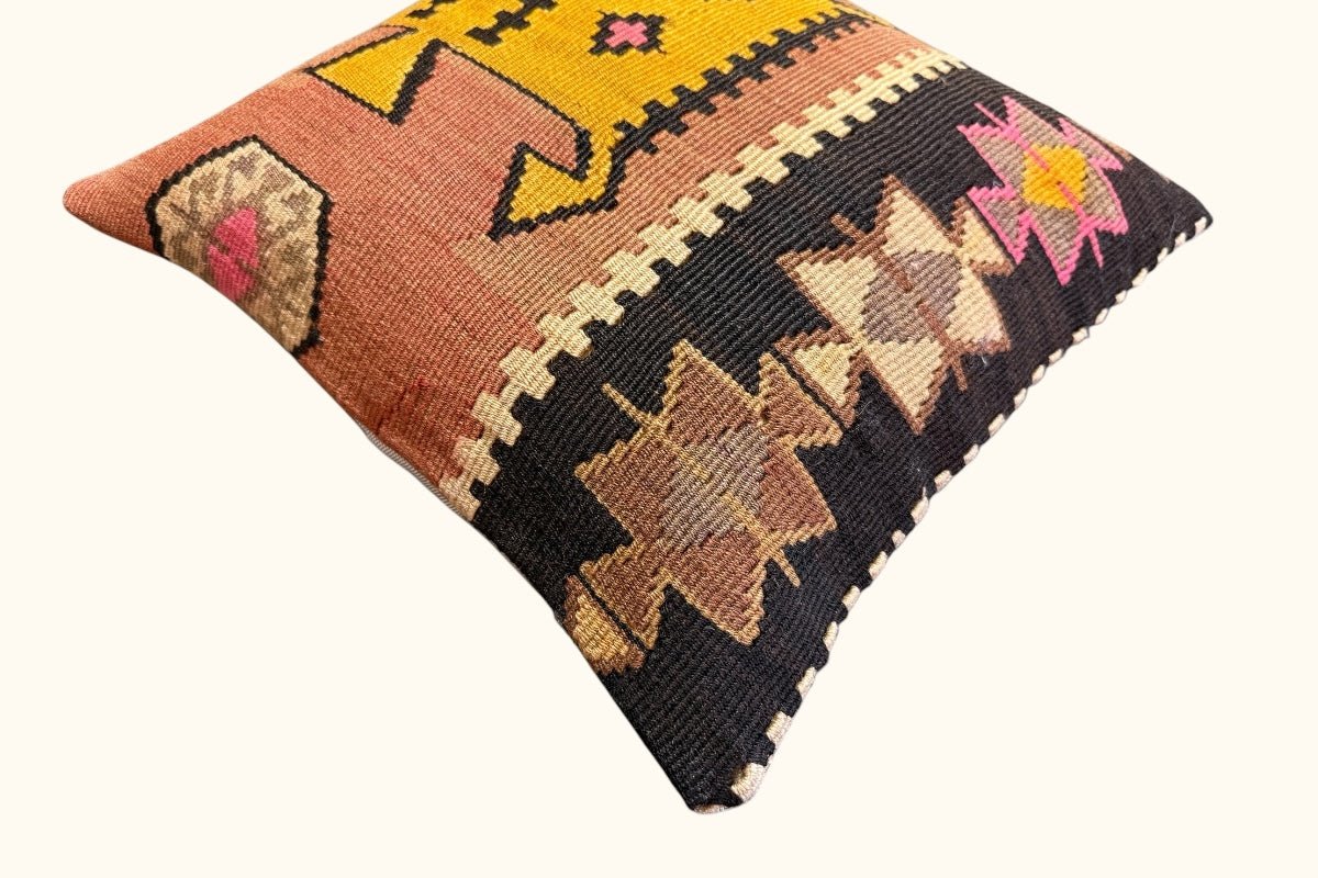 Kelim Kissen Yaren 40x40cm - Wild Heart Free Soul