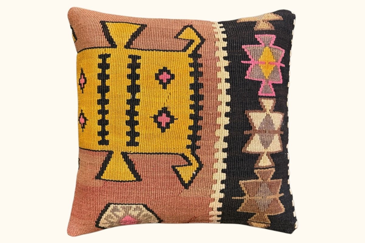 Kelim Kissen Yaren 40x40cm - Wild Heart Free Soul