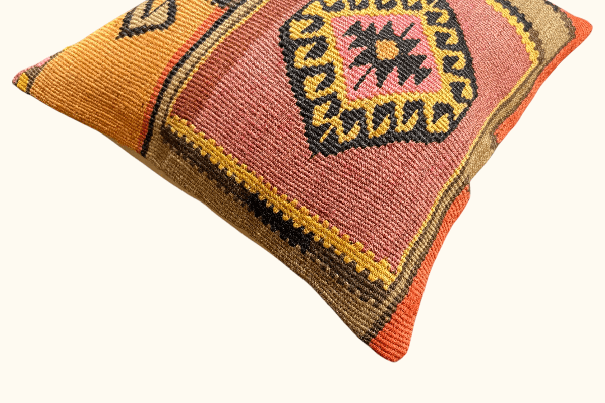 Kelim Kissen Yasemin 40x40cm - Wild Heart Free Soul