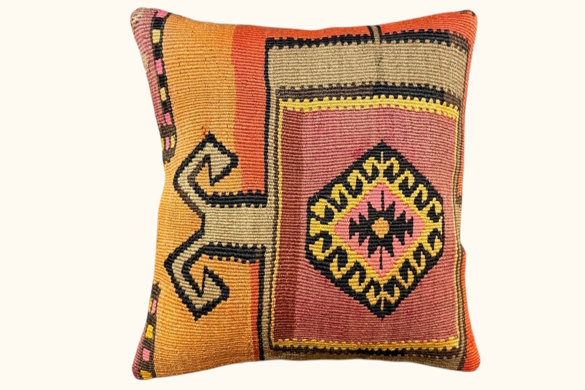 Kelim Kissen Yasemin 40x40cm - Wild Heart Free Soul