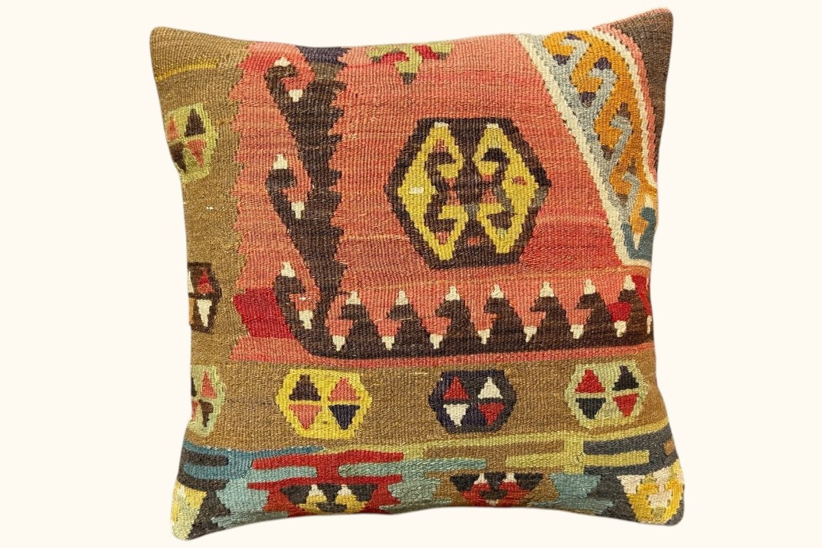 Kelim Kissen Yasin 40x40cm - Wild Heart Free Soul