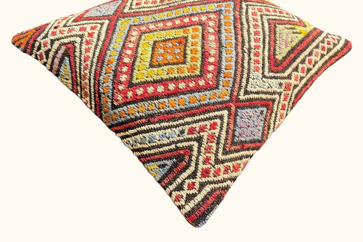 Kelim Kissen Zahide 40x40cm - Wild Heart Free Soul