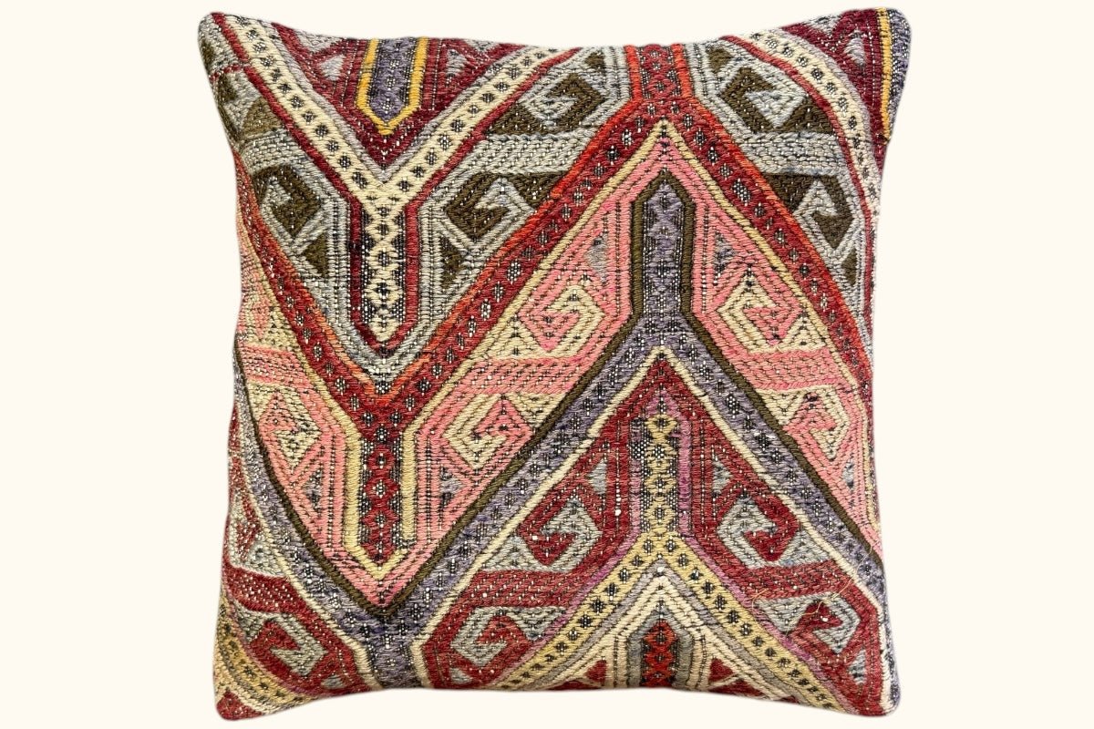 Kelim Kissen Zehra 40x40cm - Wild Heart Free Soul