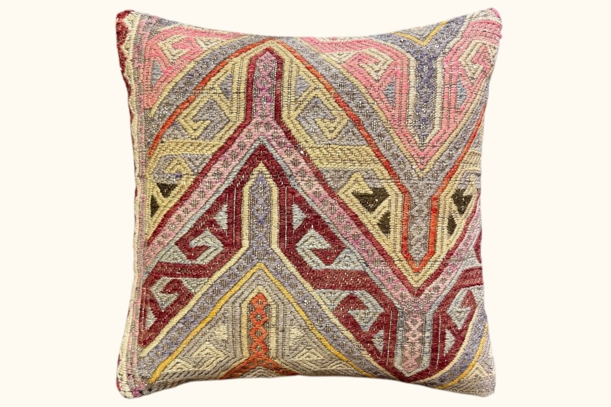 Kelim Kissen Zekiye 40x40cm - Wild Heart Free Soul