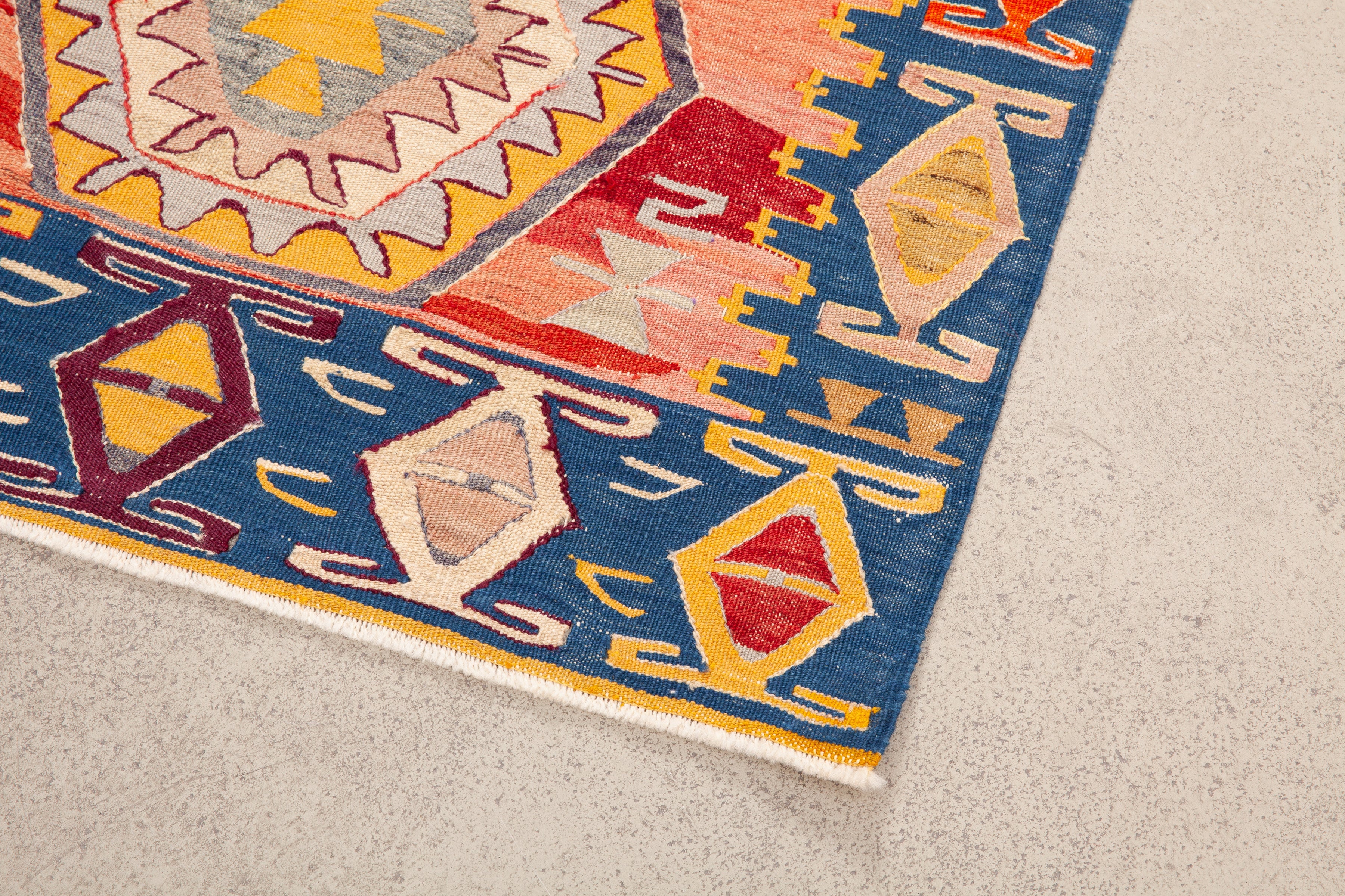 Kilim Indigo Spirit 142x92 cm - Wild Heart Free Soul