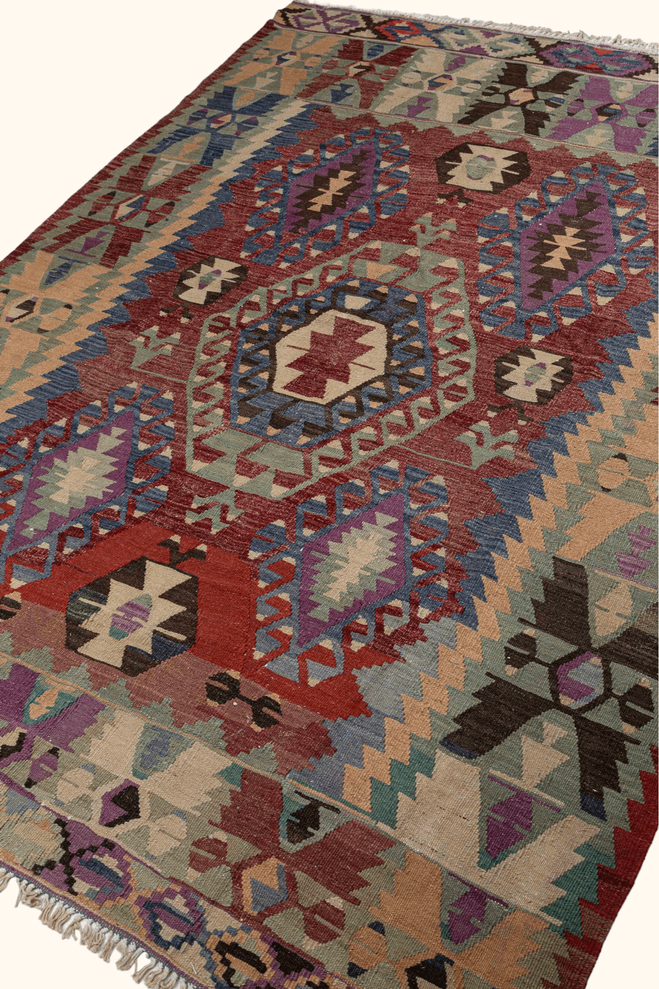 KOPRUBASI Vintage Kelim 272x183cm - Wild Heart Free Soul