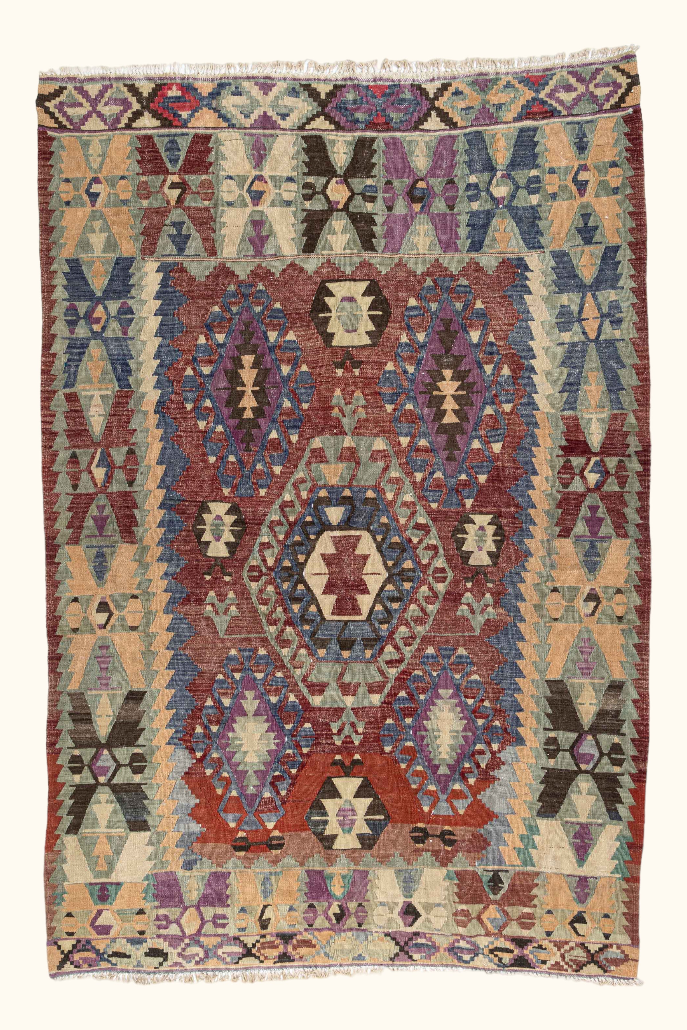 KOPRUBASI Vintage Kelim 272x183cm - Wild Heart Free Soul