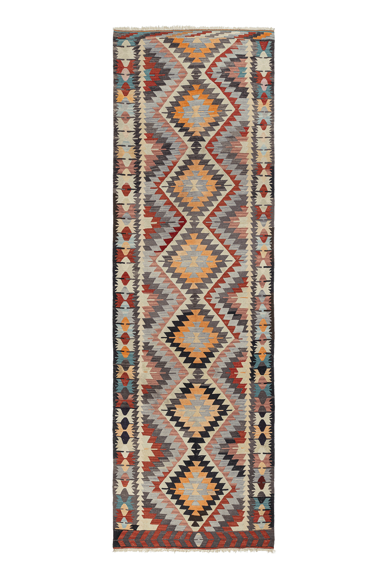 KOPRUBASI Vintage Kelim 348x105cm - Wild Heart Free Soul