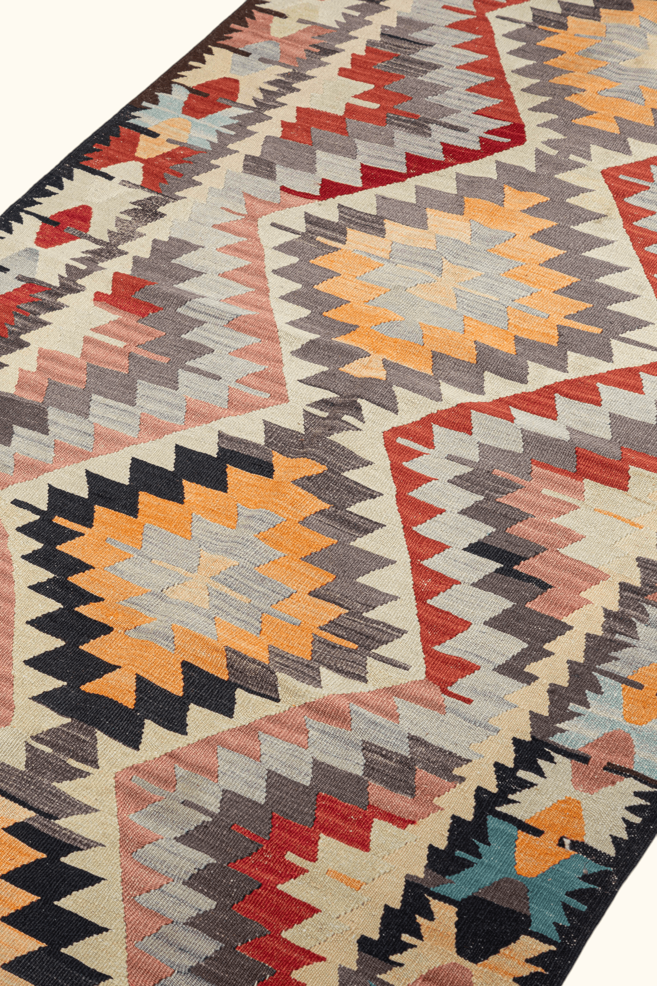 KOPRUBASI Vintage Kelim 348x105cm - Wild Heart Free Soul