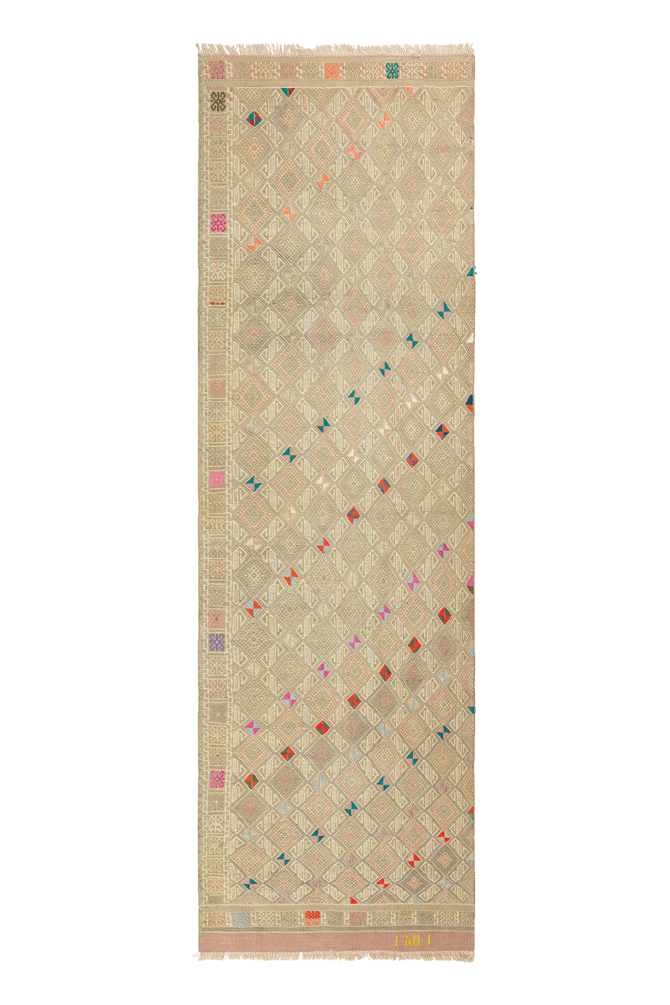 KOZAK Vintage Kelim 257x78cm - Wild Heart Free Soul