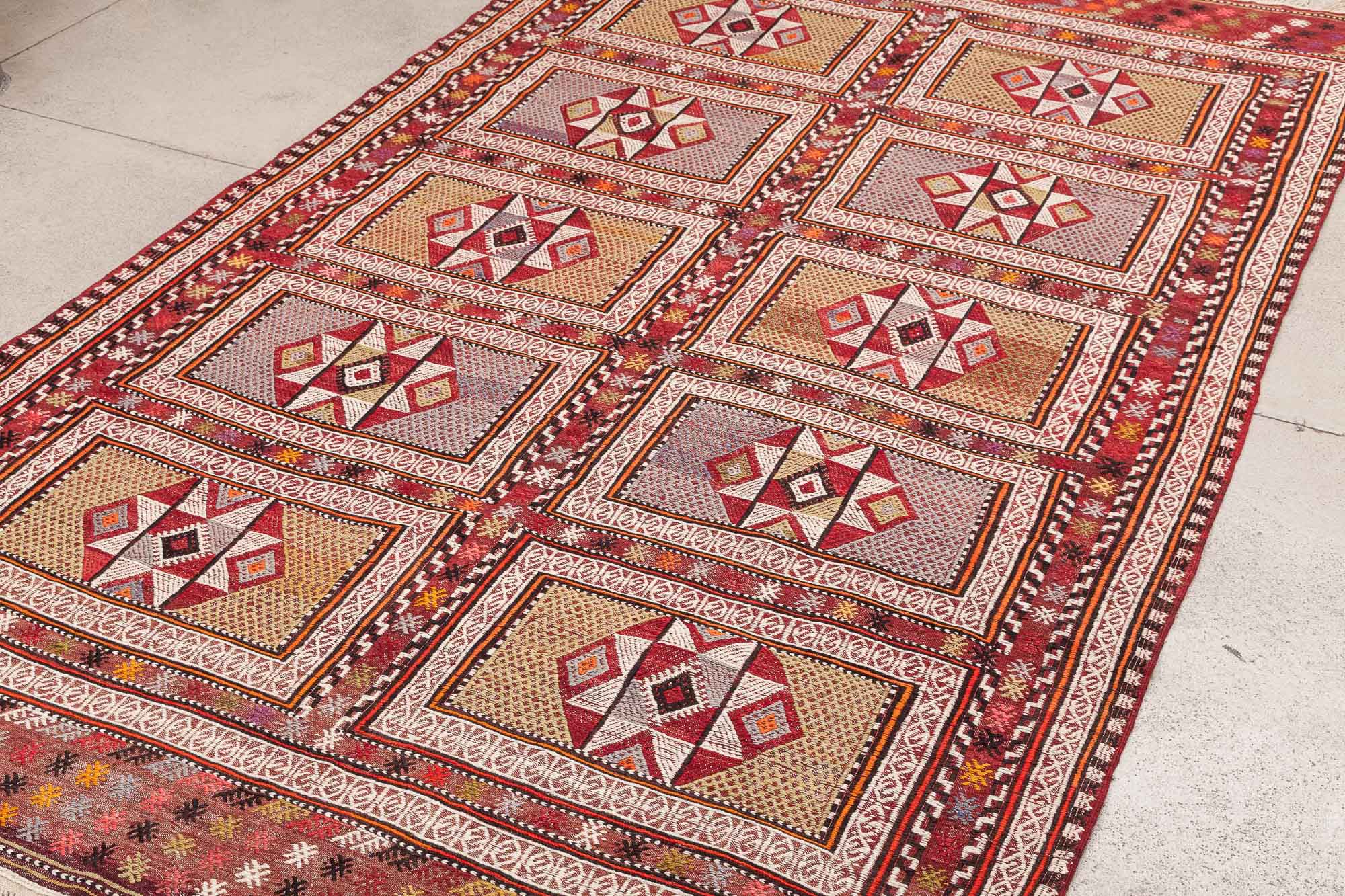 KOZAK Vintage Kilim 293x175cm - Wild Heart Free Soul