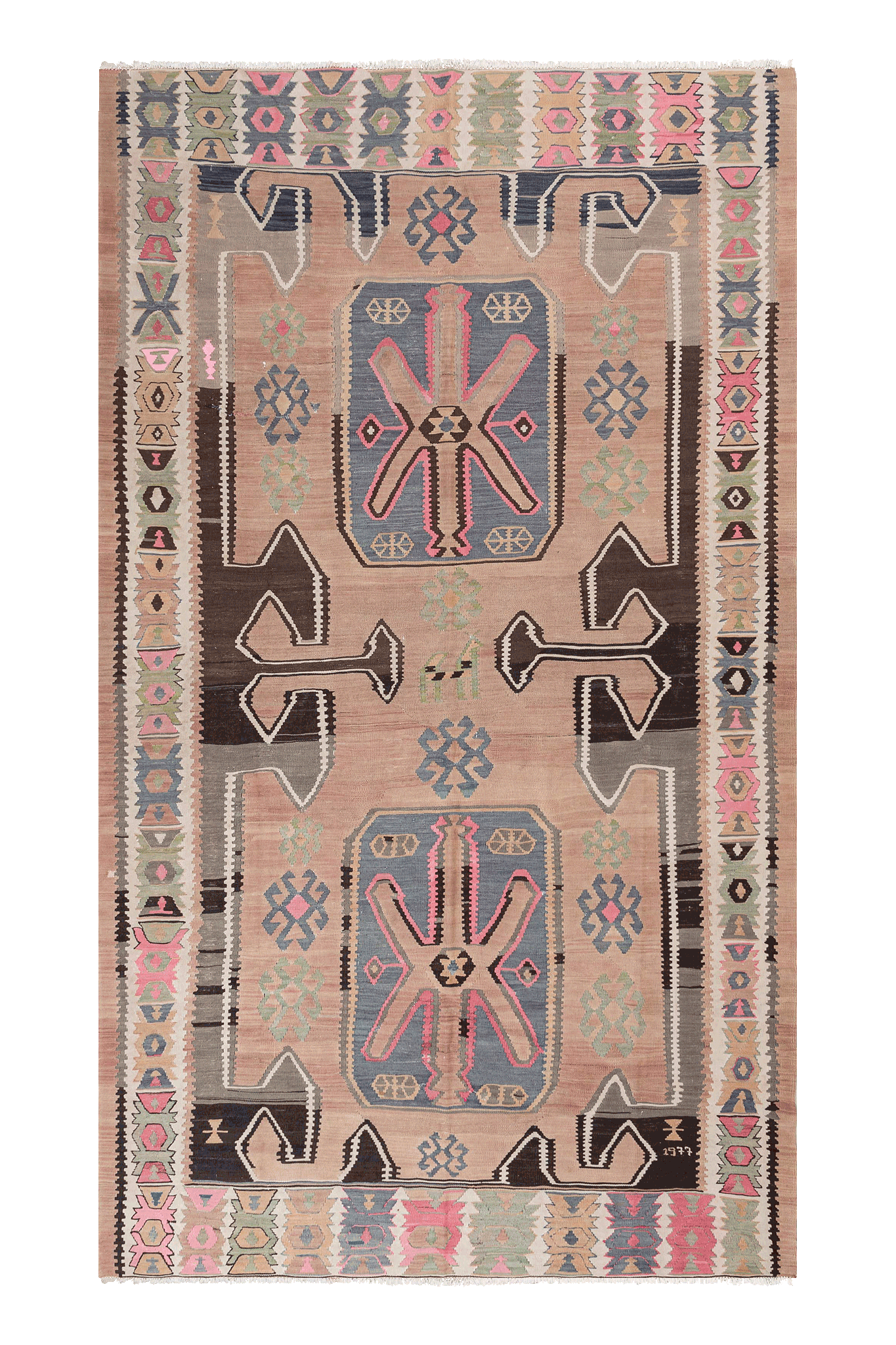 KUBA Vintage Kilim 302x177cm - Wild Heart Free Soul