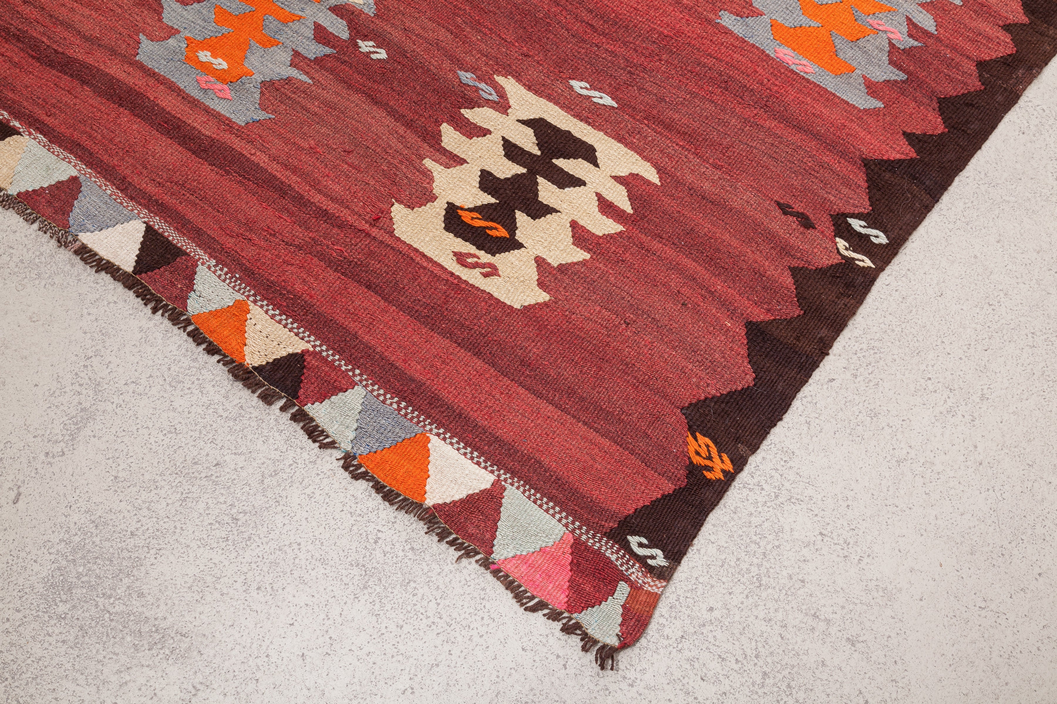 KÜTAHYA Vintage Kelim 255x156cm - Wild Heart Free Soul