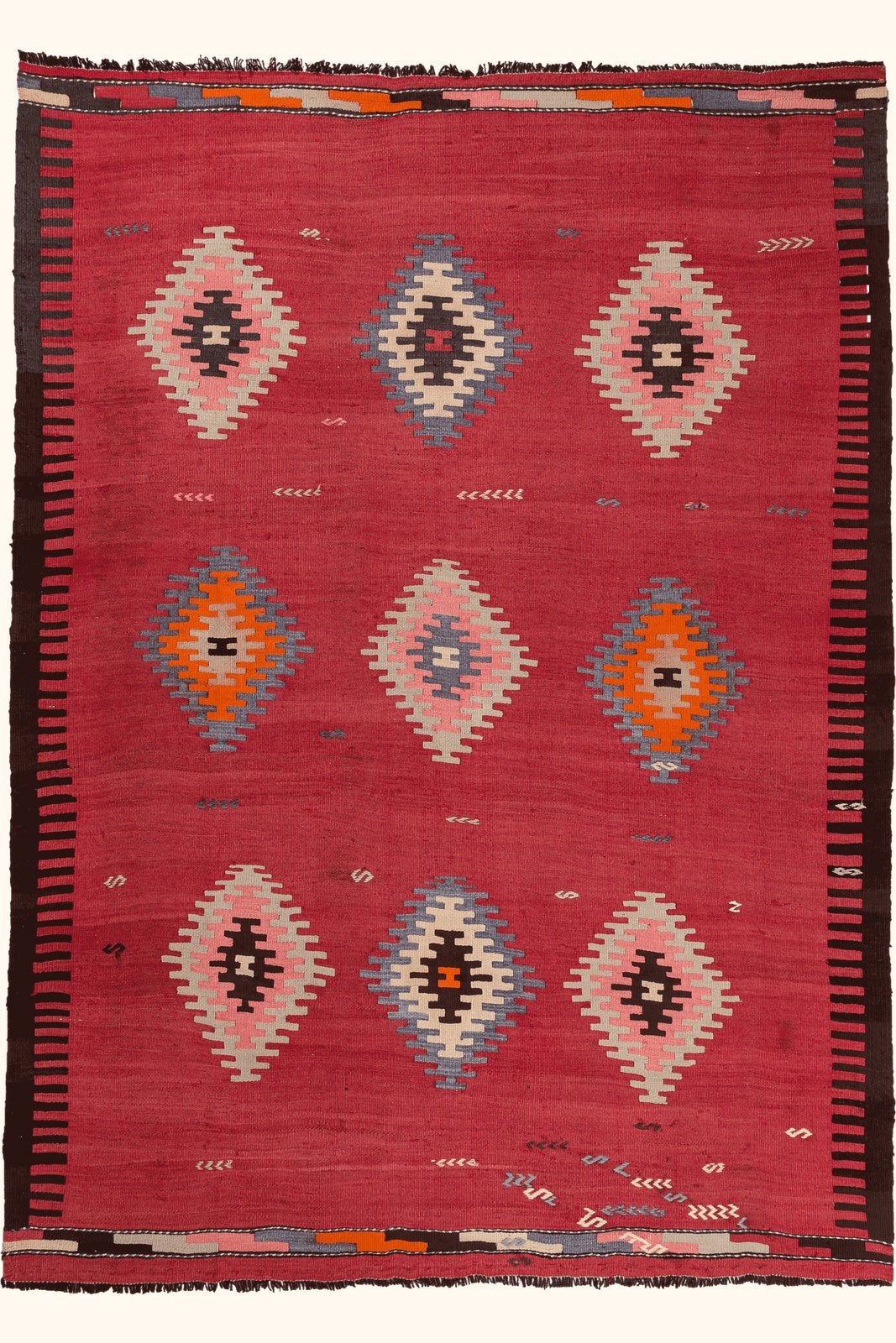 KÜTAHYA Vintage Kilim 256x190cm - Wild Heart Free Soul