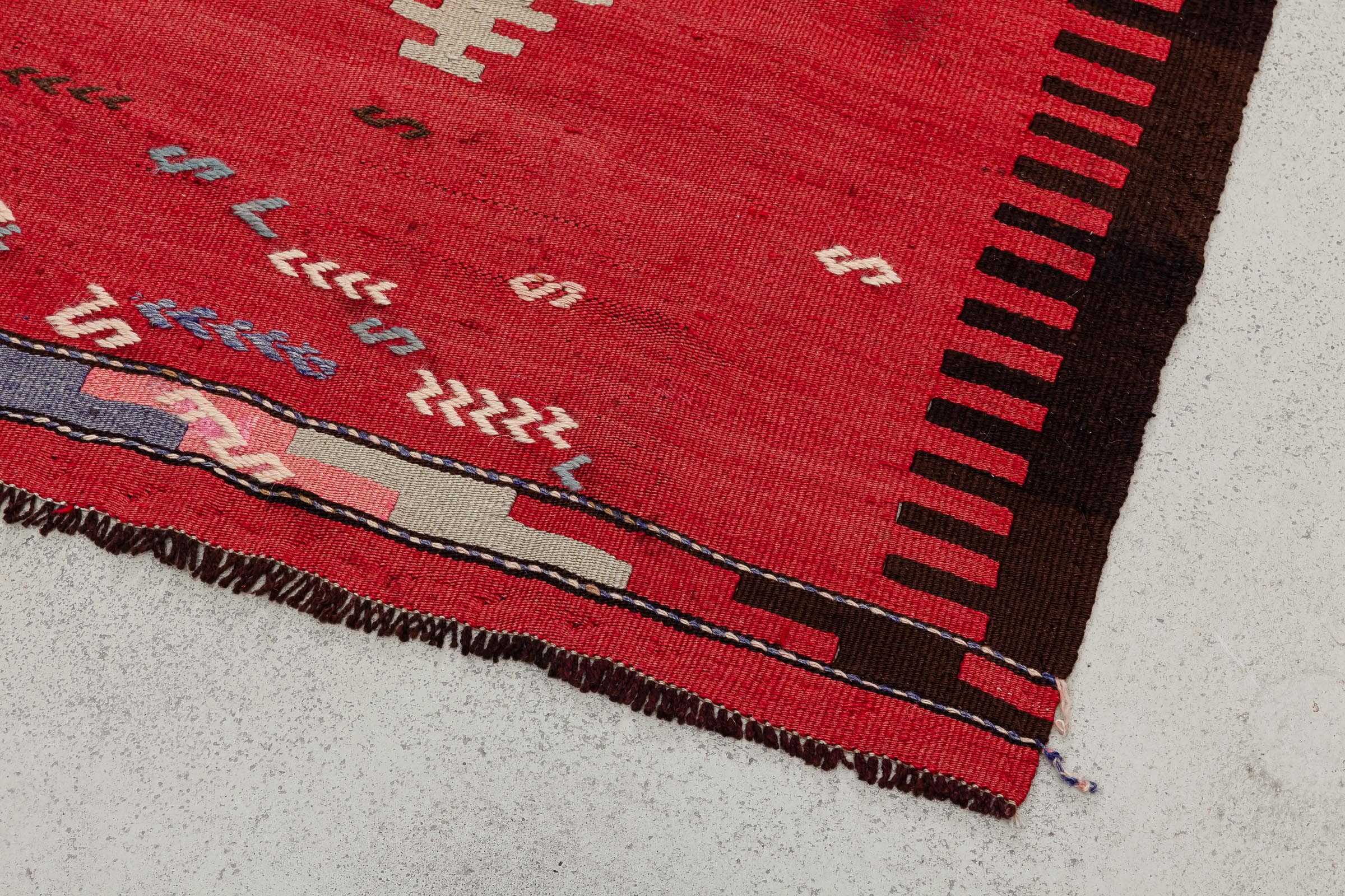 KÜTAHYA Vintage Kilim 256x190cm - Wild Heart Free Soul