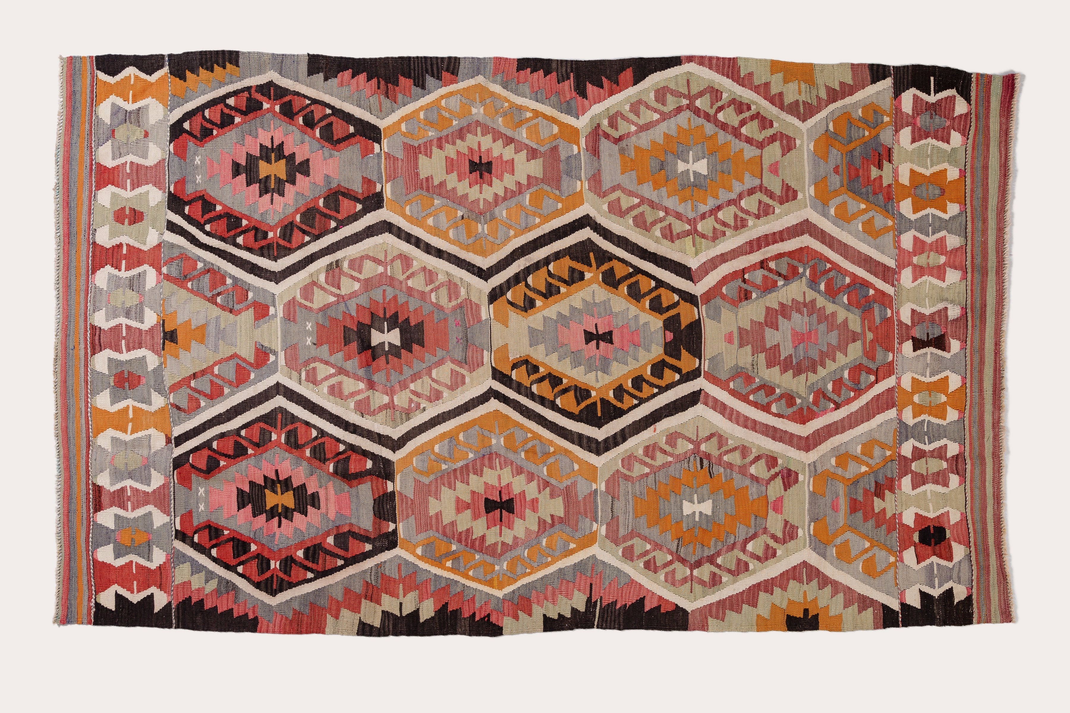 KÜTAHYA Vintage Kilim 267x161cm - Wild Heart Free Soul