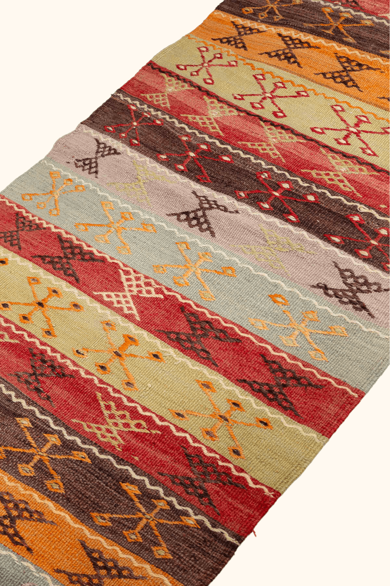 MARAS Vintage Kelim Teppich 179cm x 77cm - Wild Heart Free Soul