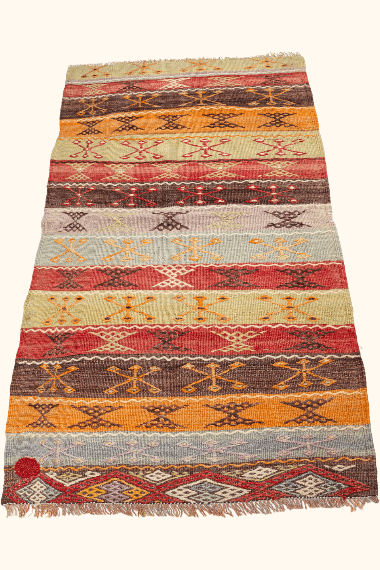 MARAS Vintage Kelim Teppich 179cm x 77cm - Wild Heart Free Soul