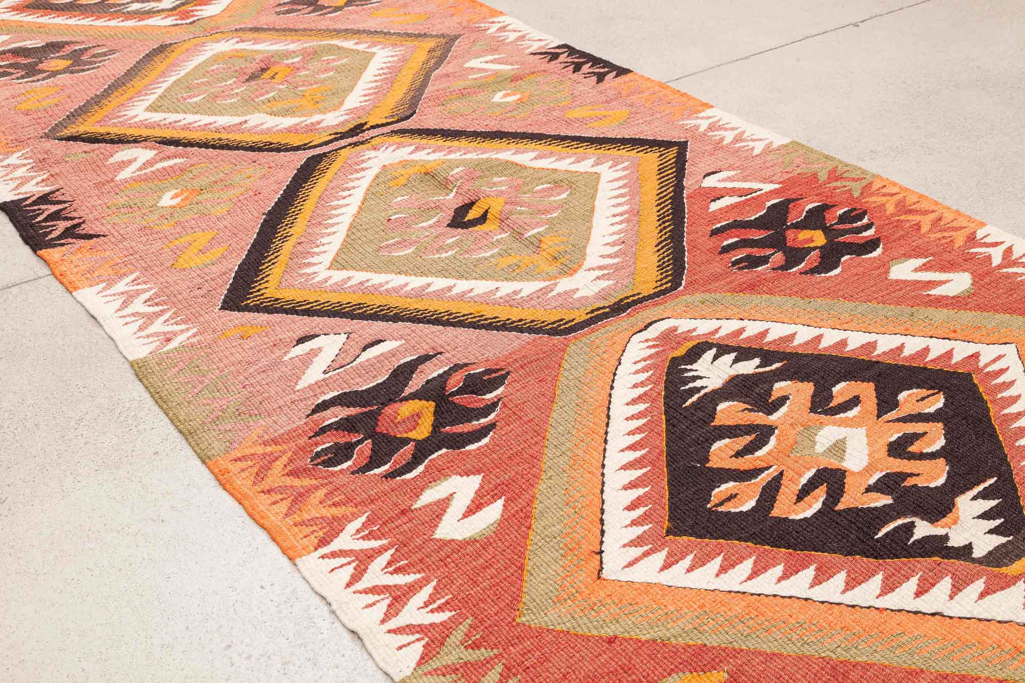 MUT Vintage Kilim 259x98cm - Wild Heart Free Soul