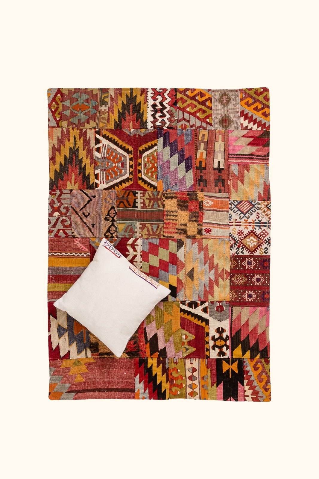 Patchwork Vintage Kilim Anatolia 148x105cm - Wild Heart Free Soul