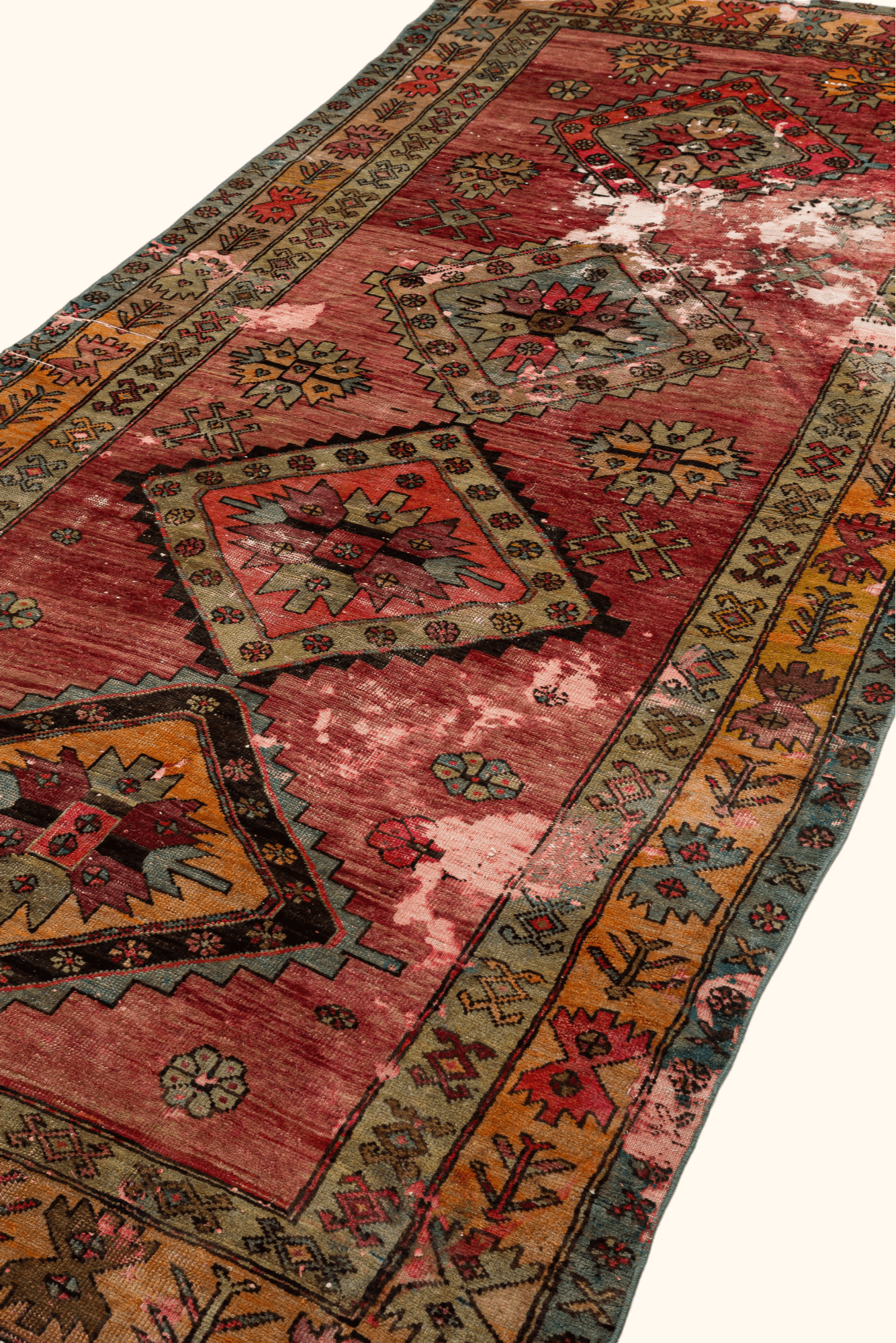 RUSSIA Vintage Kelim 302x142cm - Wild Heart Free Soul