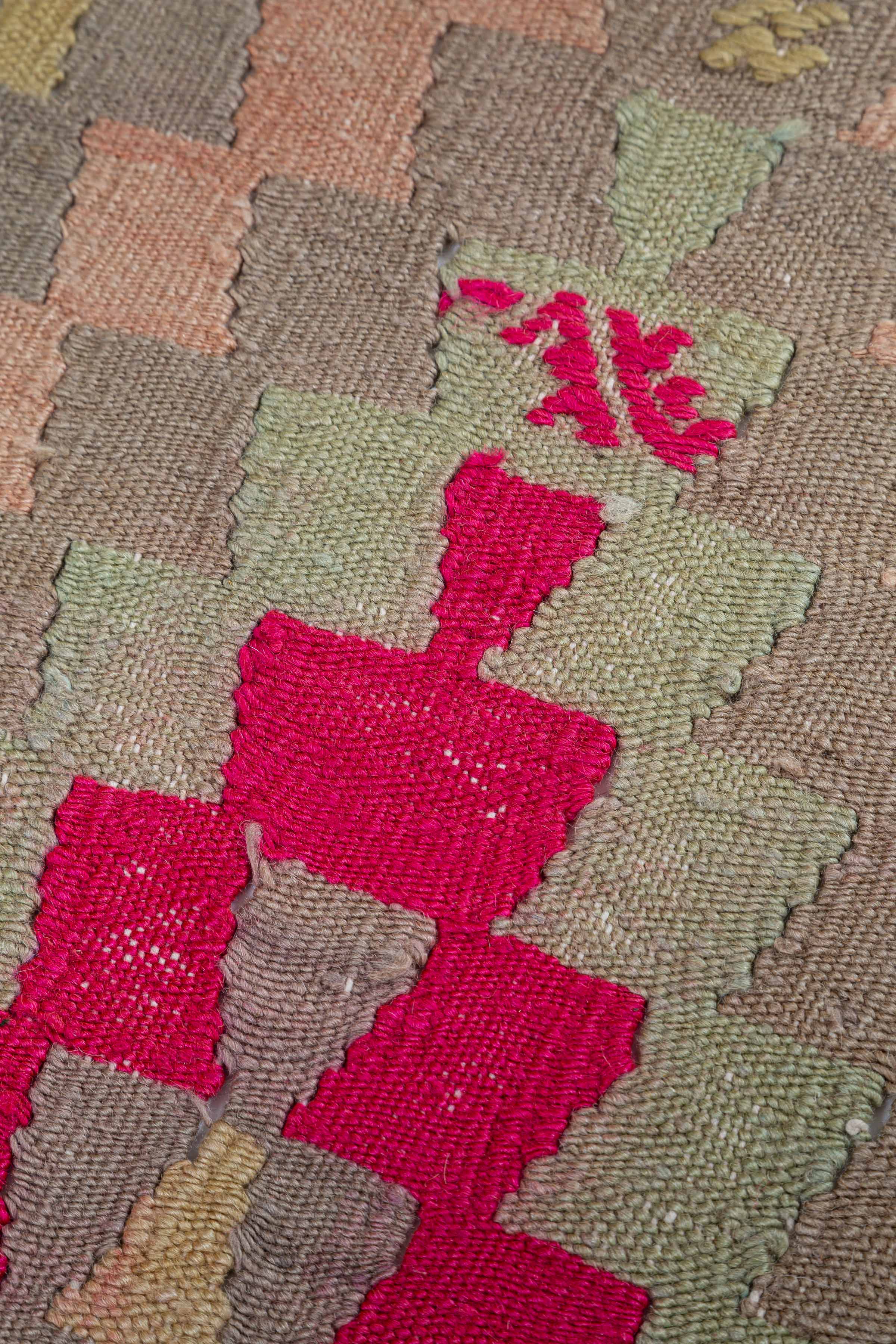 SEYITGAZI Vintage Kelim Teppich 324cm x 198cm - Wild Heart Free Soul