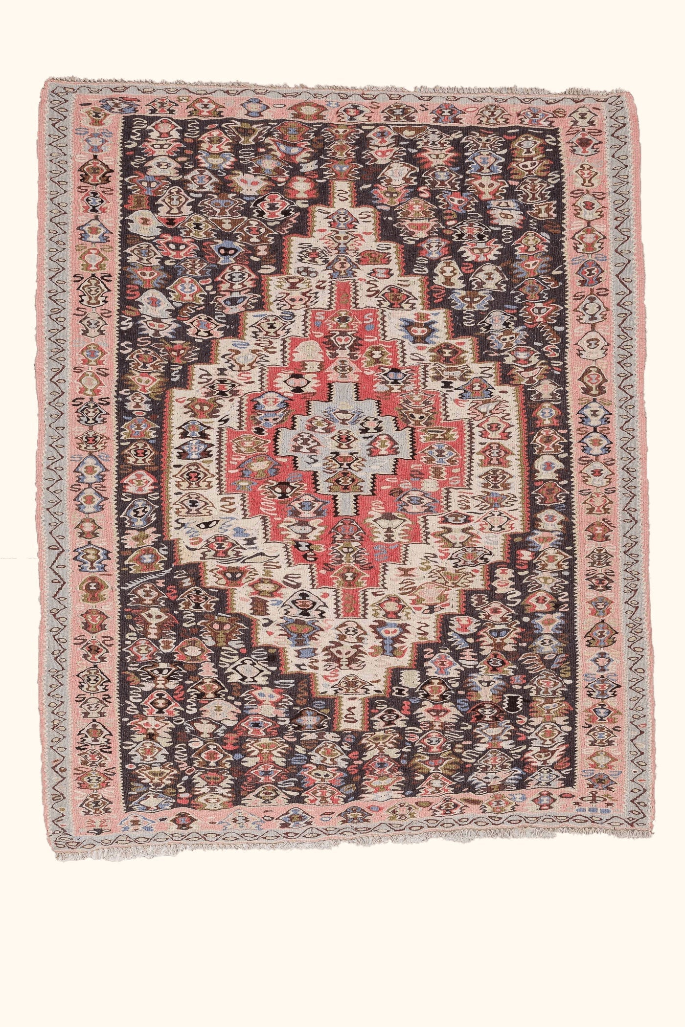 SINE Vintage Kilim 147x120cm - Wild Heart Free Soul