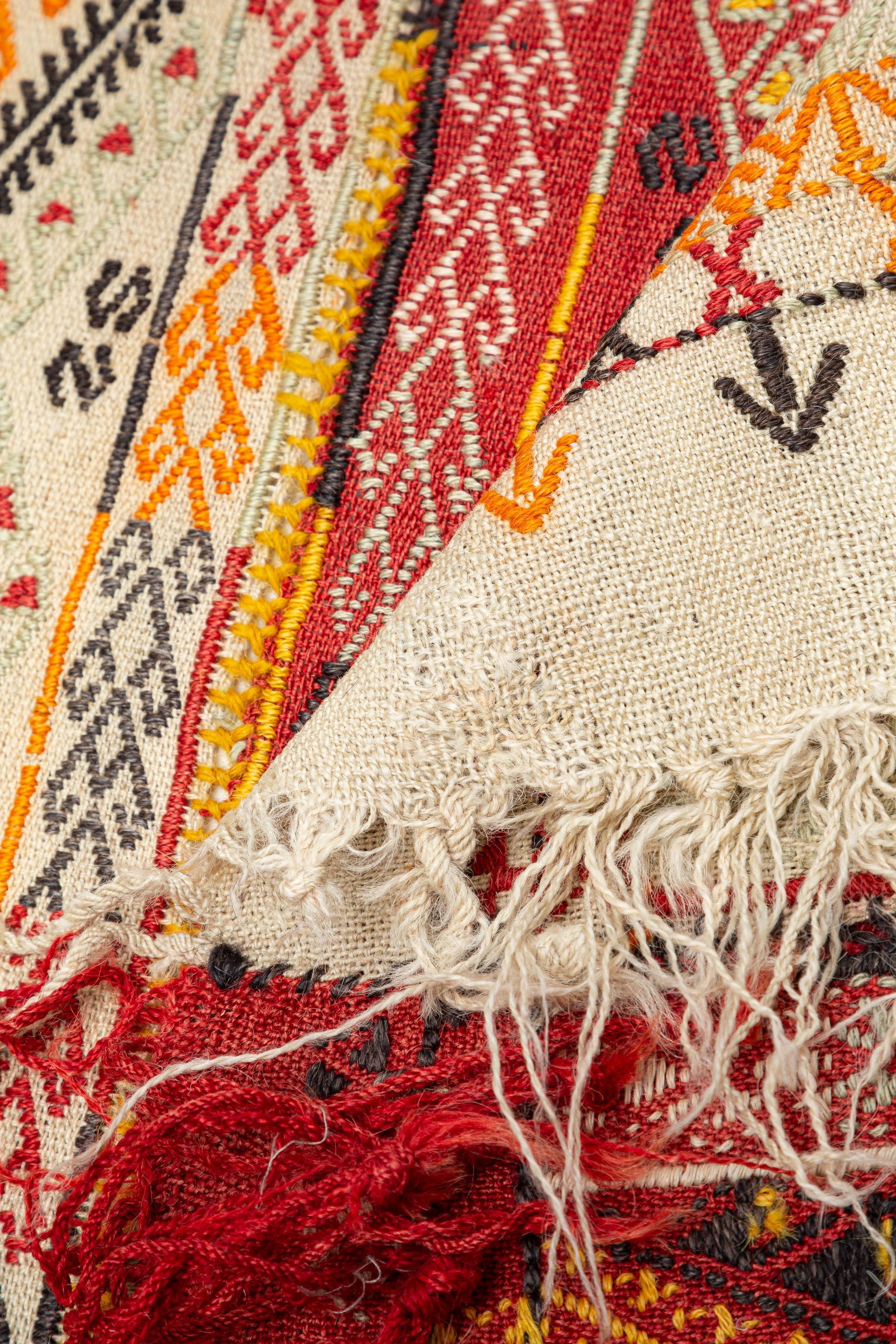 SIVAS Vintage Cicim Kelim 346x110cm - Wild Heart Free Soul