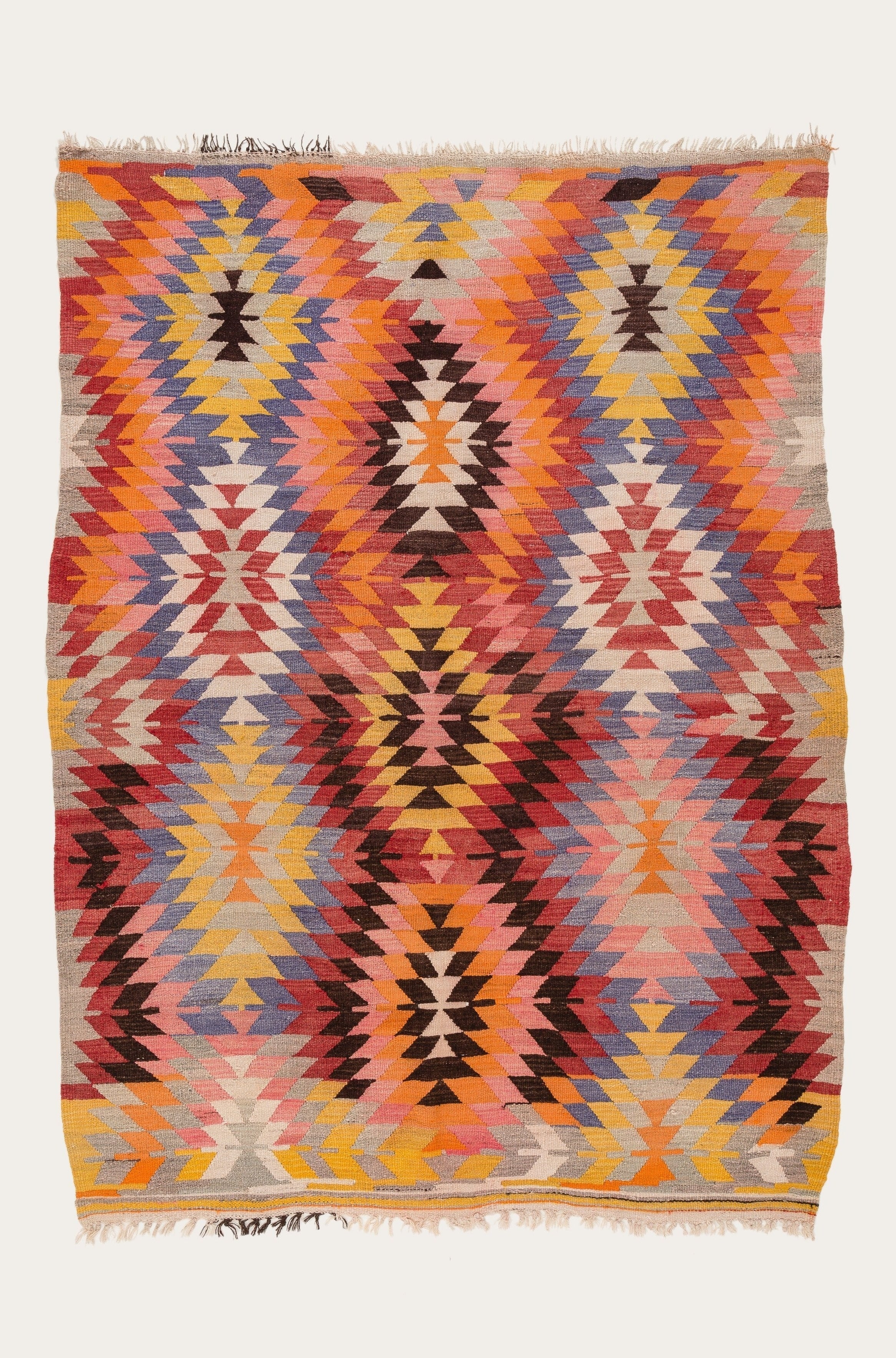 TAVAS Vintage Kelim 220x166cm - Wild Heart Free Soul