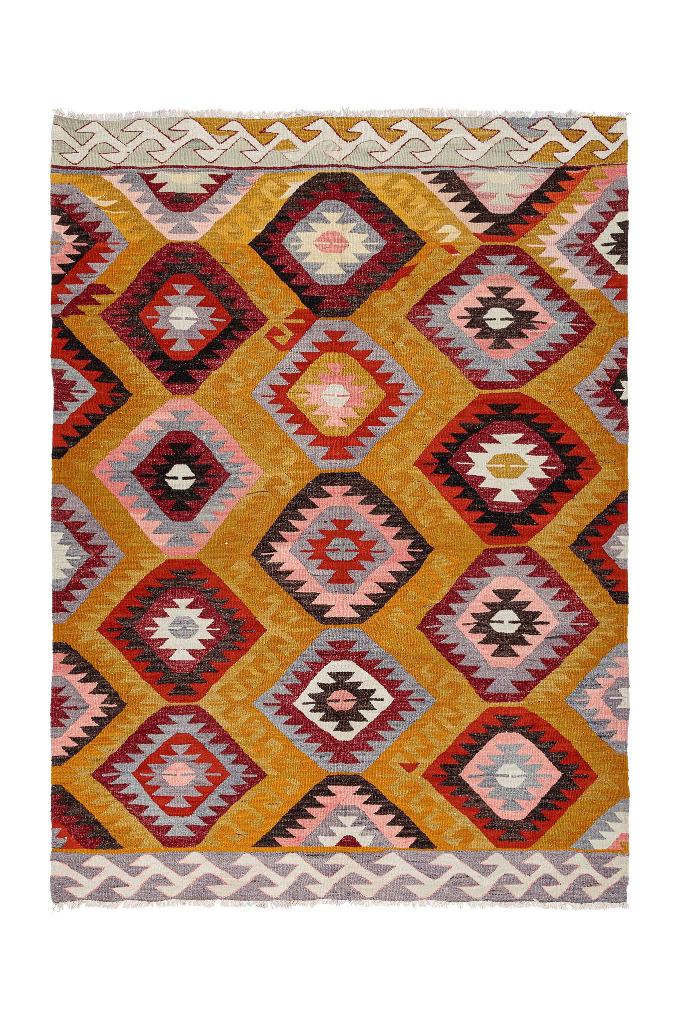 TAVAS Vintage Kelim 234x168cm - Wild Heart Free Soul