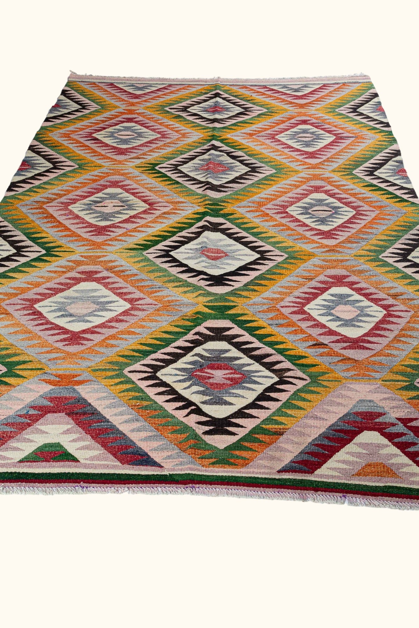 TAVAS Vintage Kelim 292x182cm - Wild Heart Free Soul