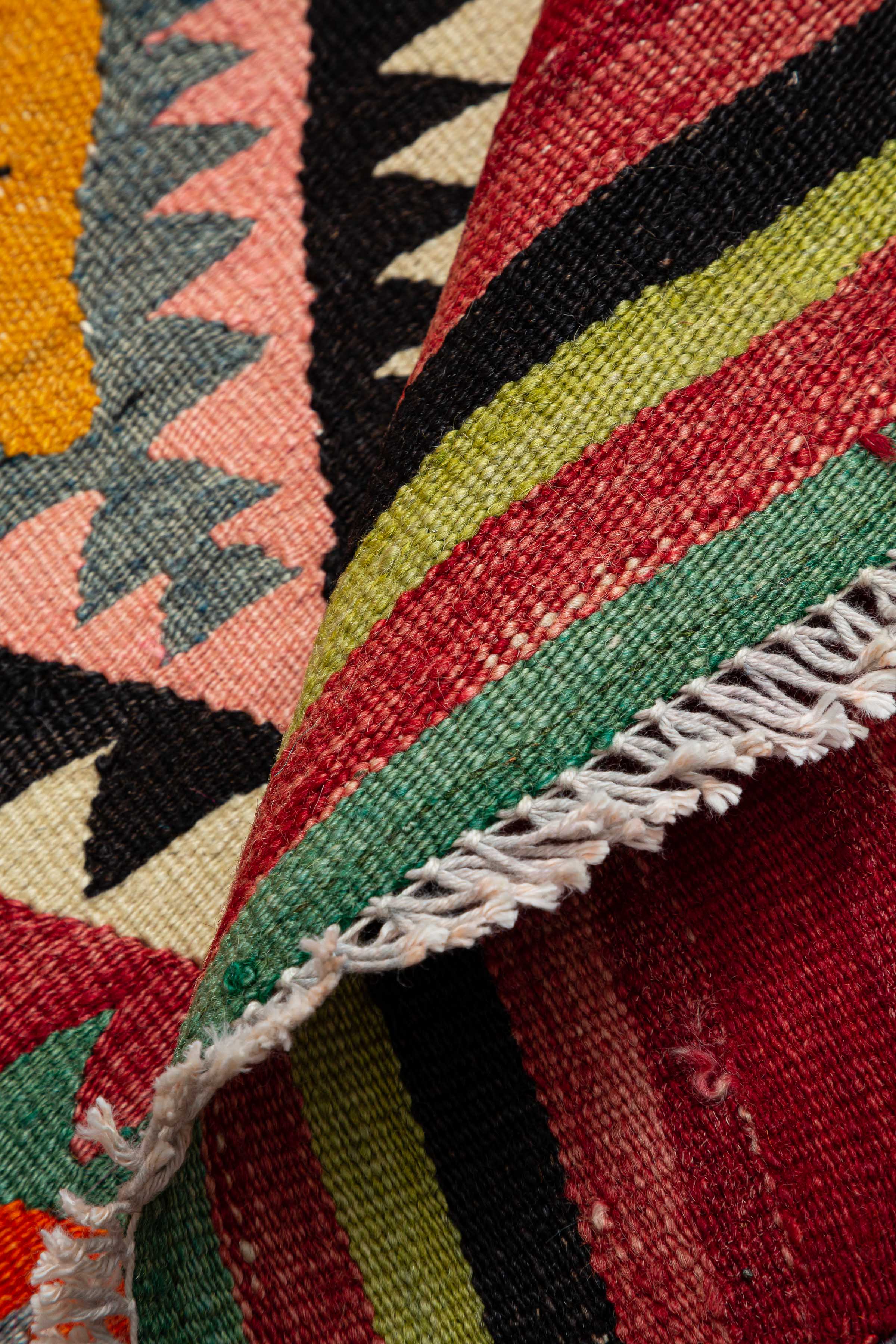 TAVAS Vintage Kelim 82x77cm - Wild Heart Free Soul