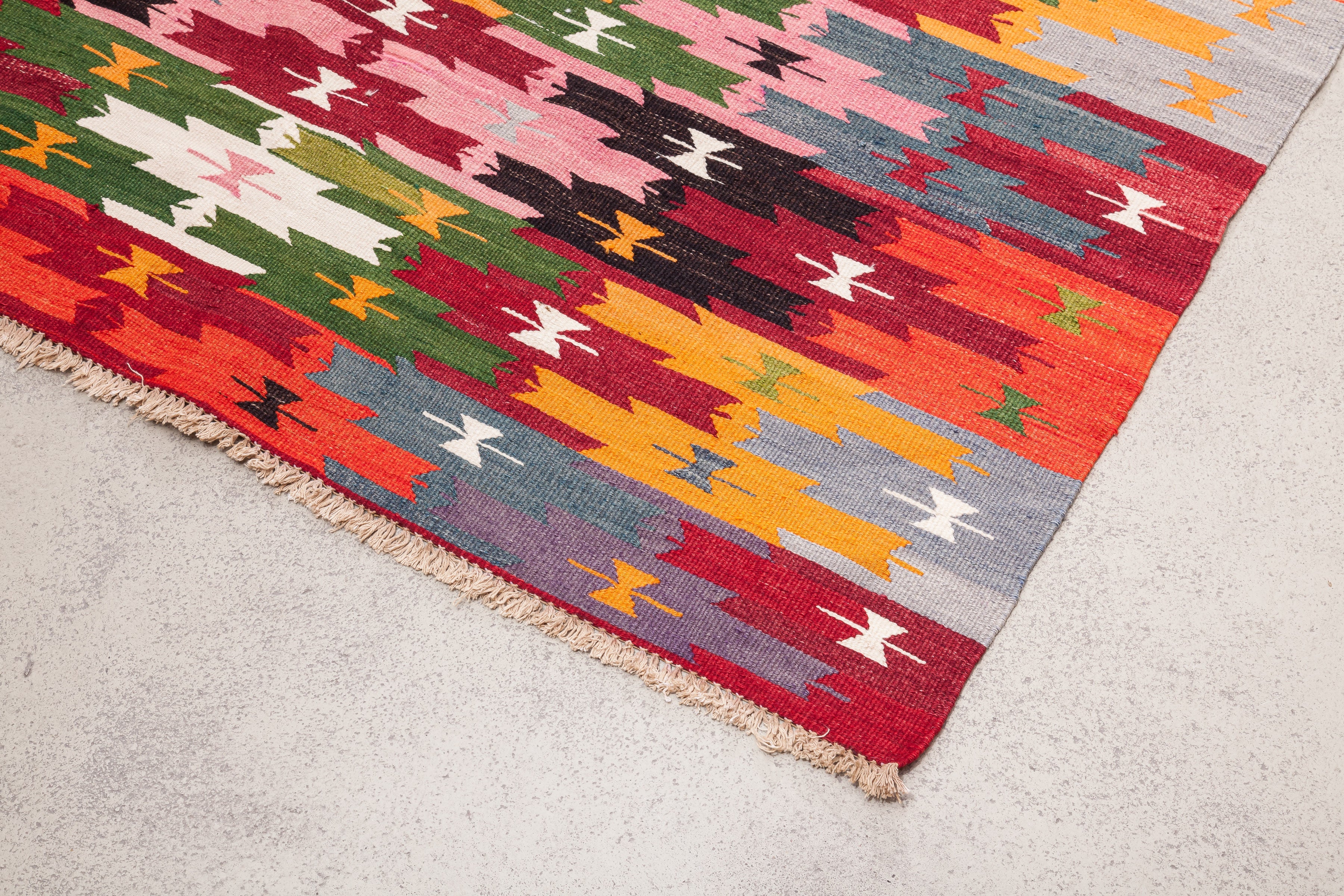 TAVAS Vintage Kilim 267x152cm - Wild Heart Free Soul