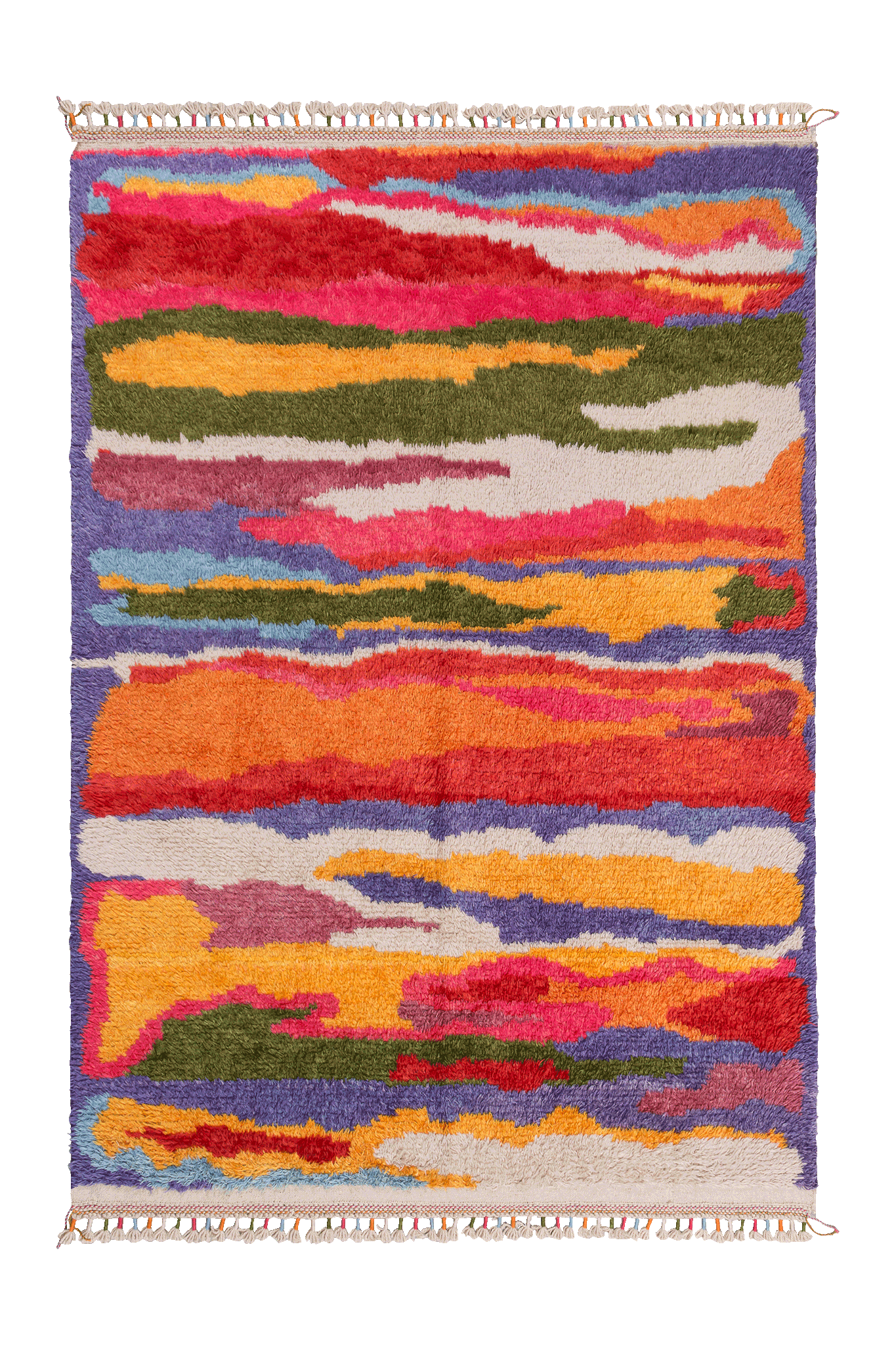 TÜLÜ Angora Shaggy Teppich 260x179cm - Wild Heart Free Soul