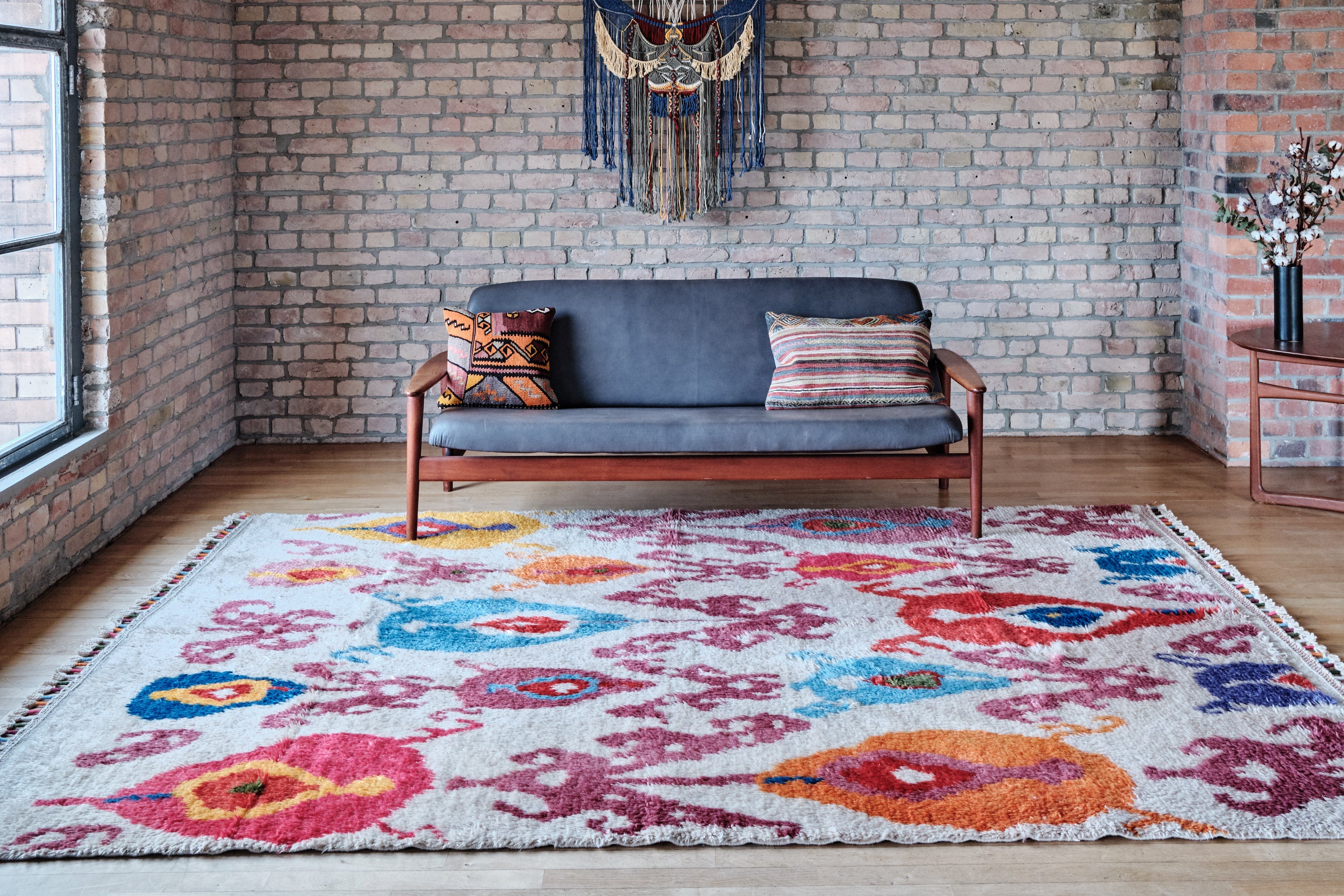 TÜLÜ Angora Shaggy Teppich 306x202cm - Wild Heart Free Soul