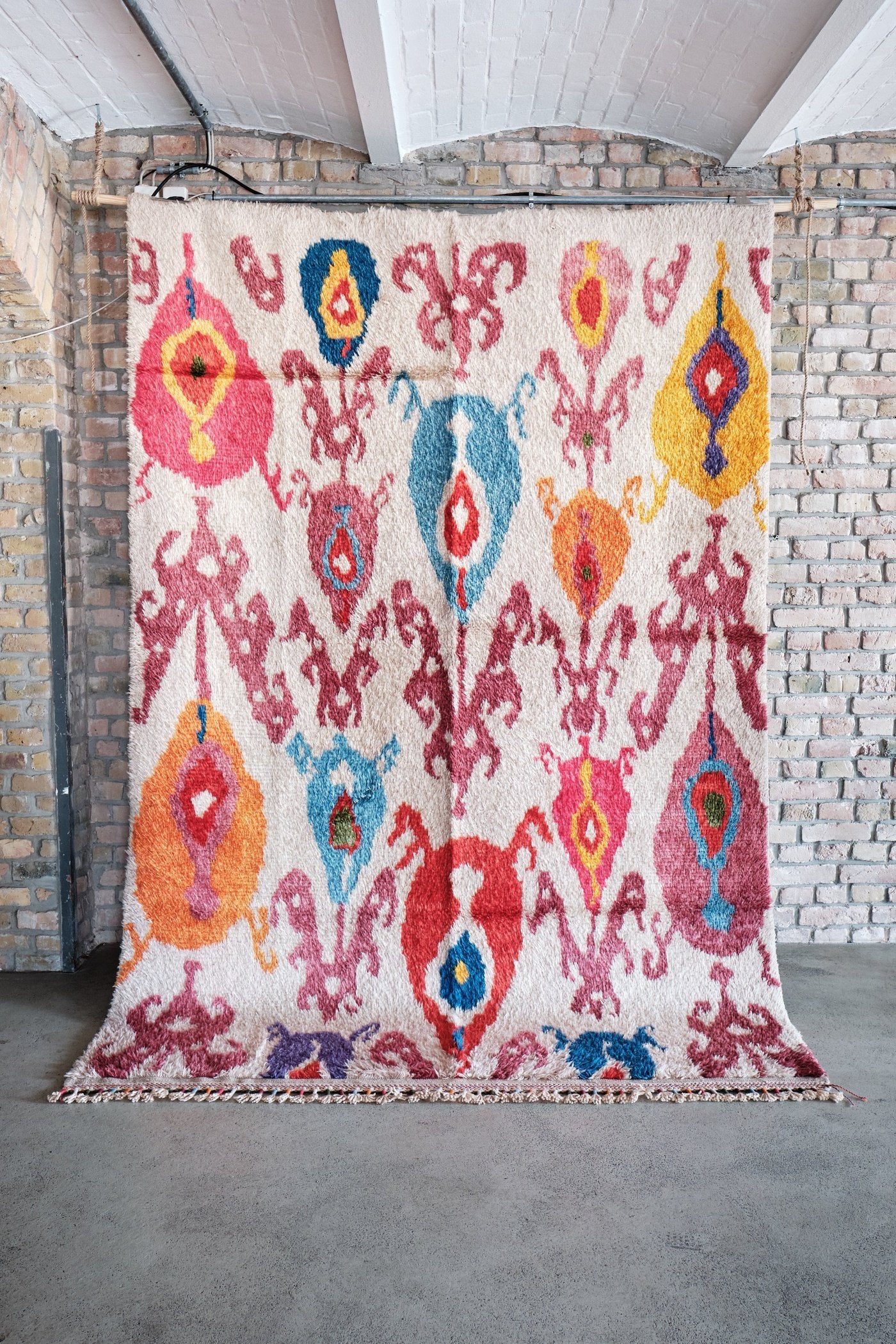 TÜLÜ Angora Shaggy Teppich 306x202cm - Wild Heart Free Soul