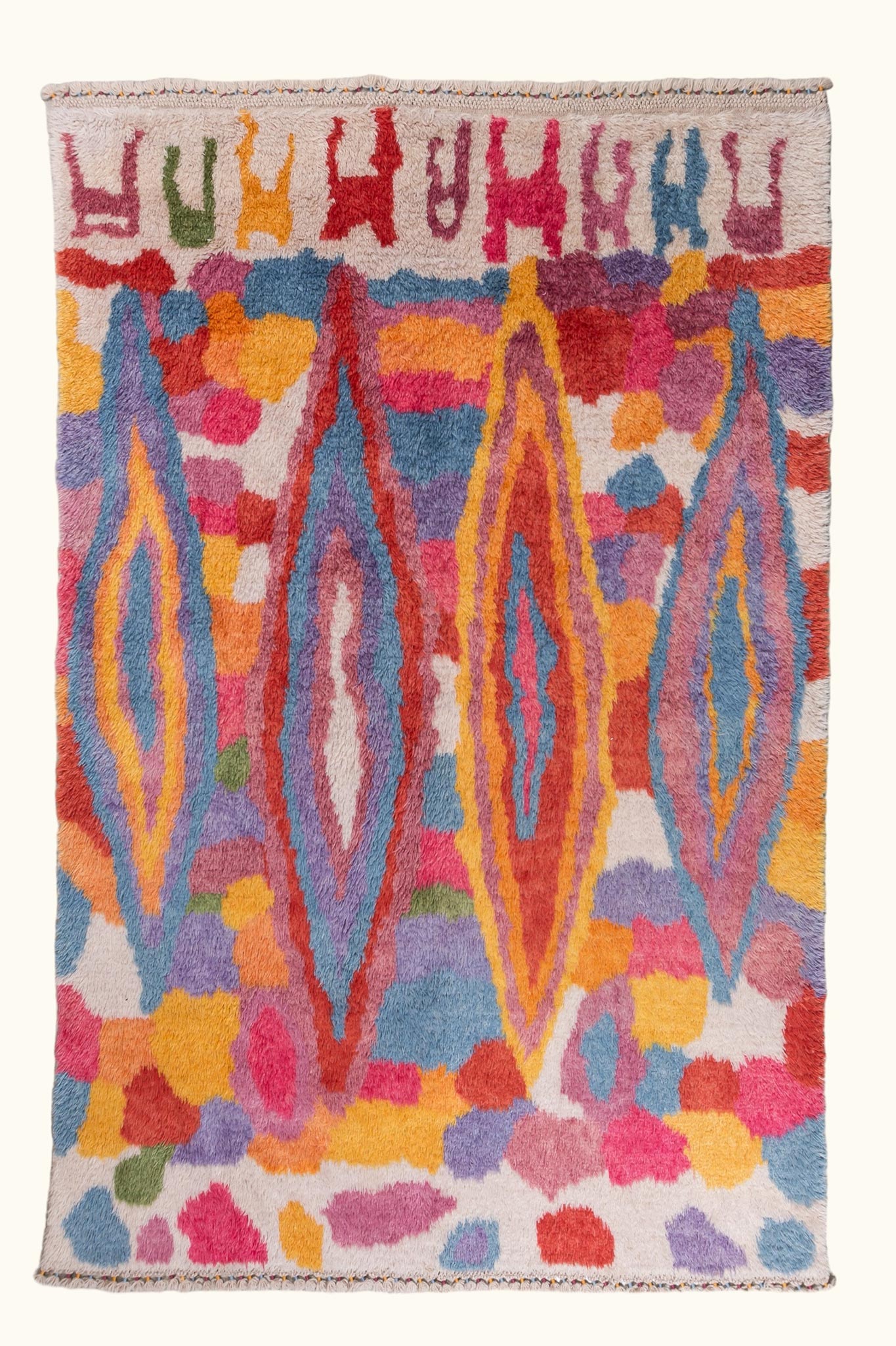 TÜLÜ Angora Shaggy Teppich 312x207cm - Wild Heart Free Soul