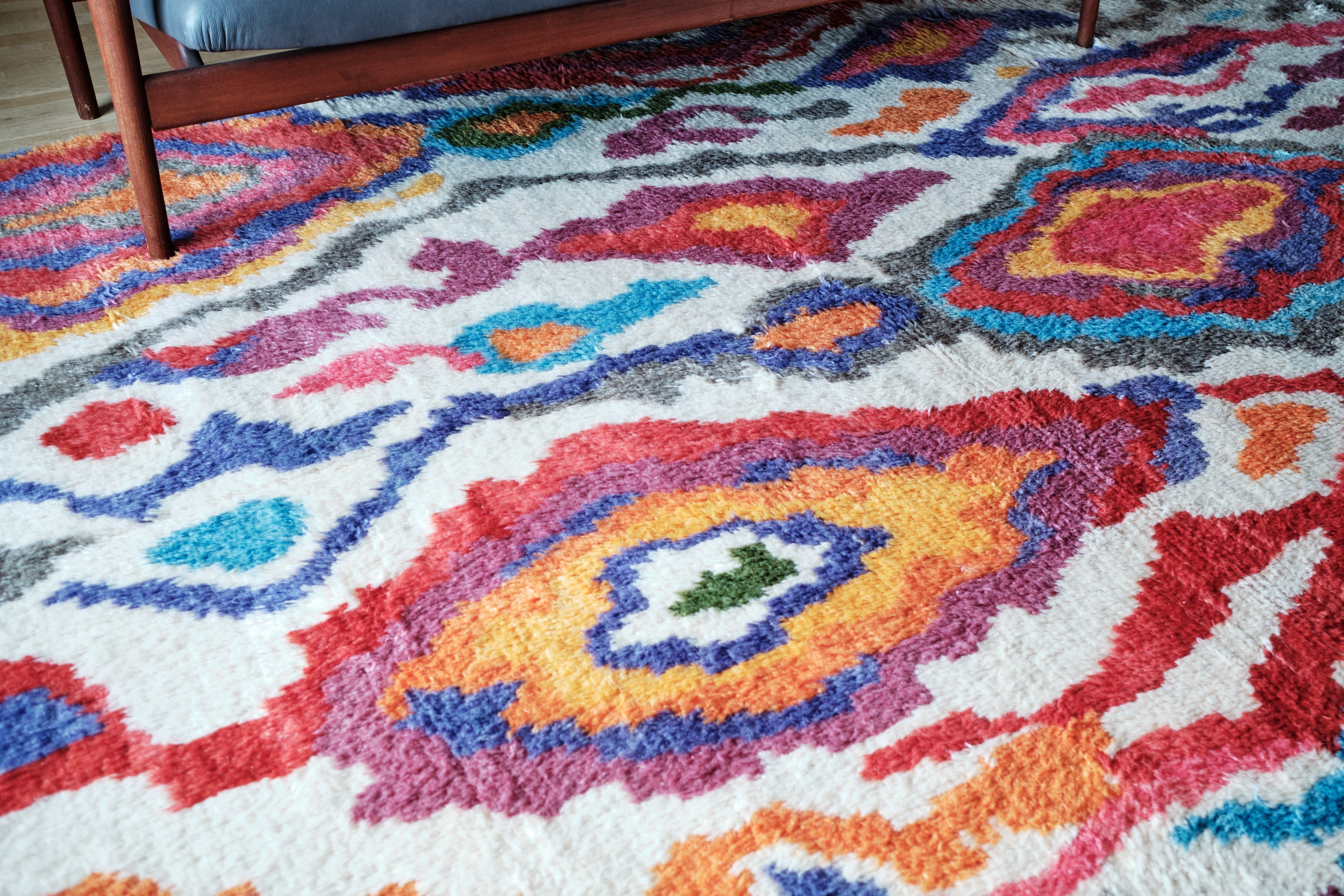 TÜLÜ Angora Shaggy Teppich 322 x 202cm - Wild Heart Free Soul