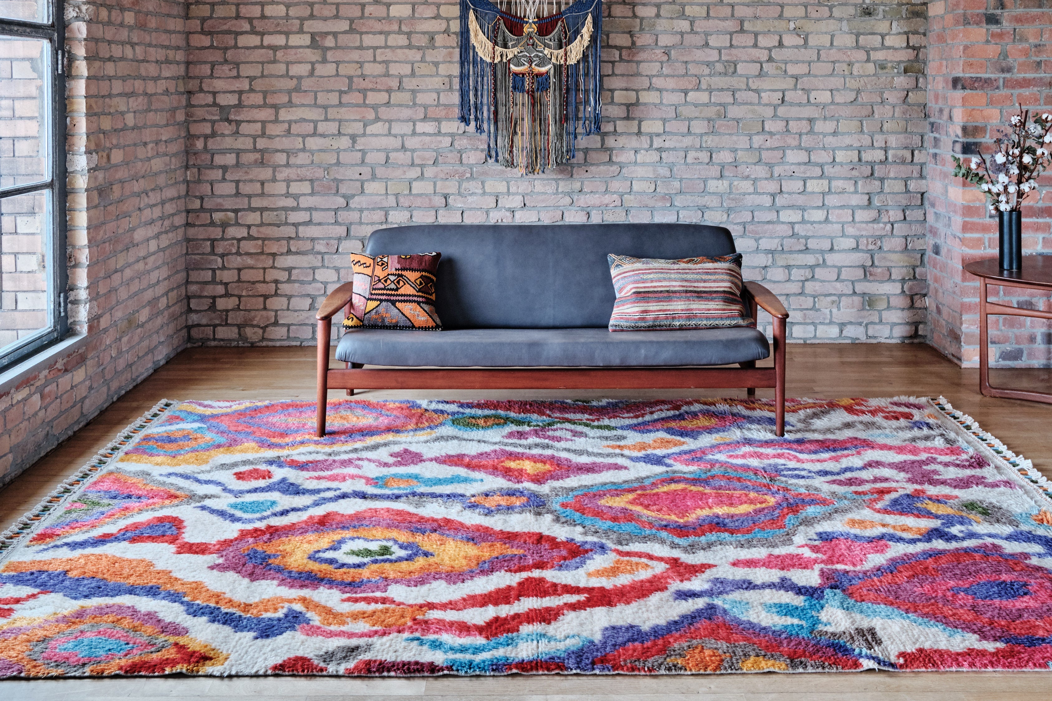 TÜLÜ Angora Shaggy Teppich 322 x 202cm - Wild Heart Free Soul